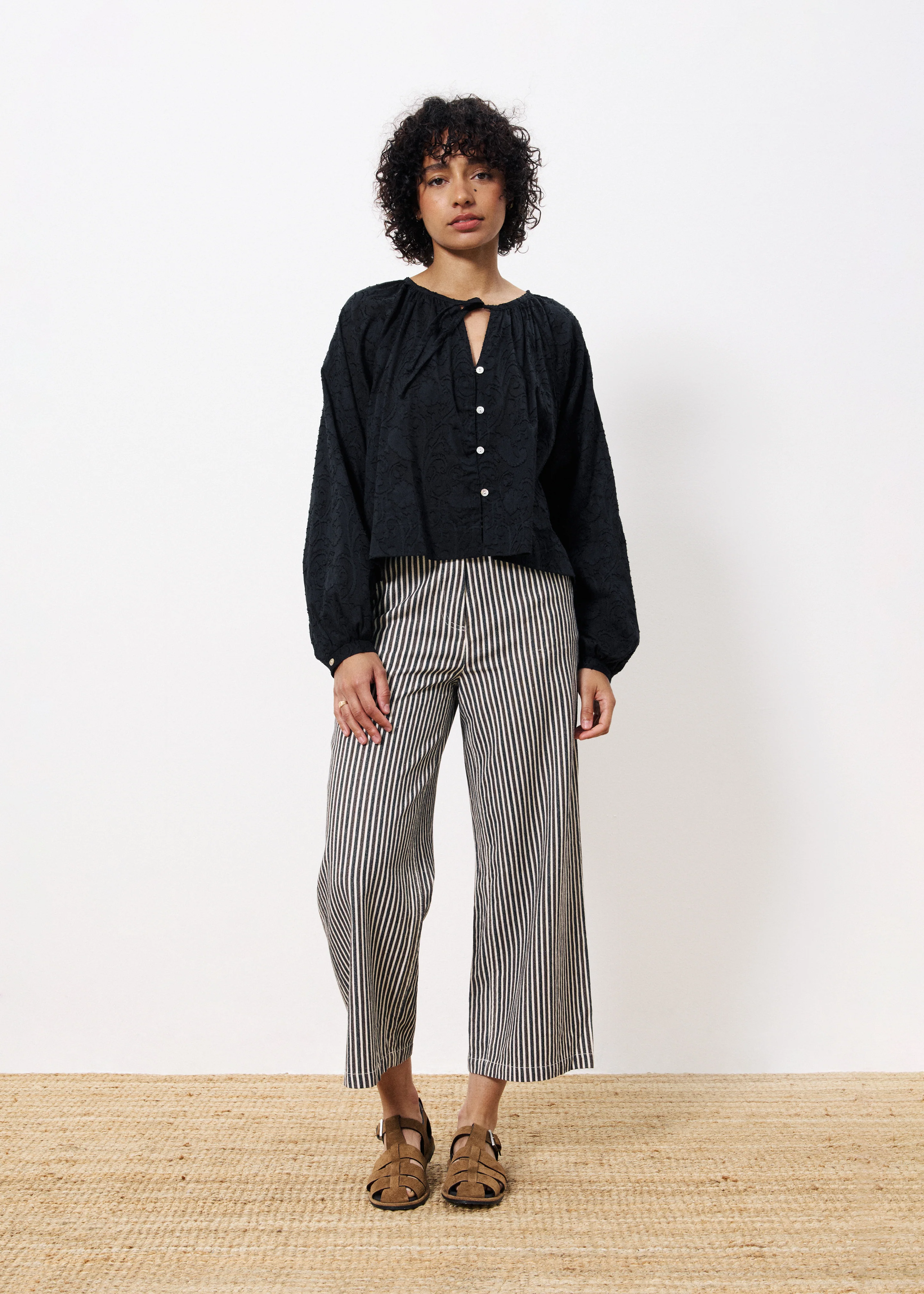 Pantalon SWANNE Chocolat
