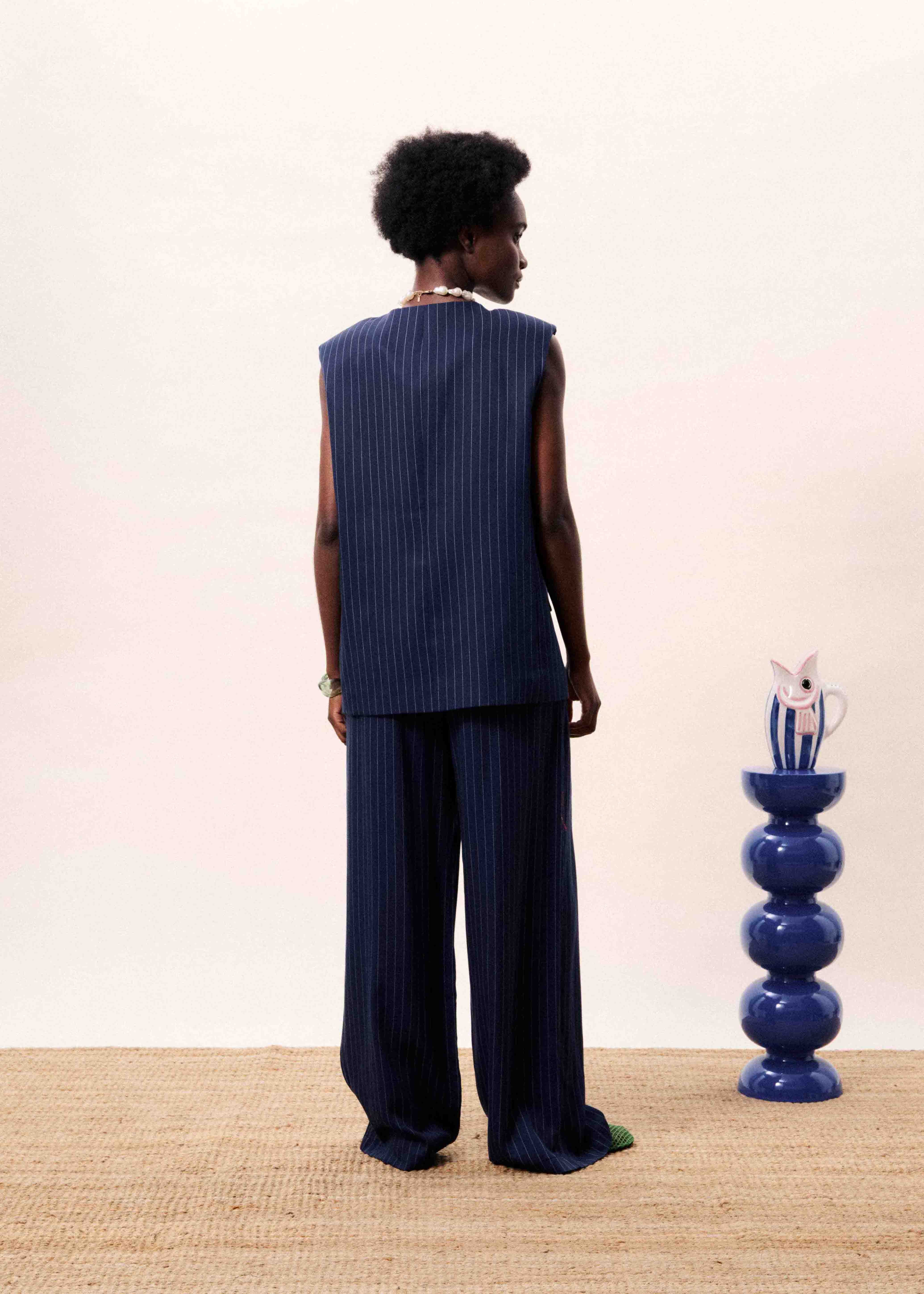 Pantalon TORREA Bleu marine - Image 3
