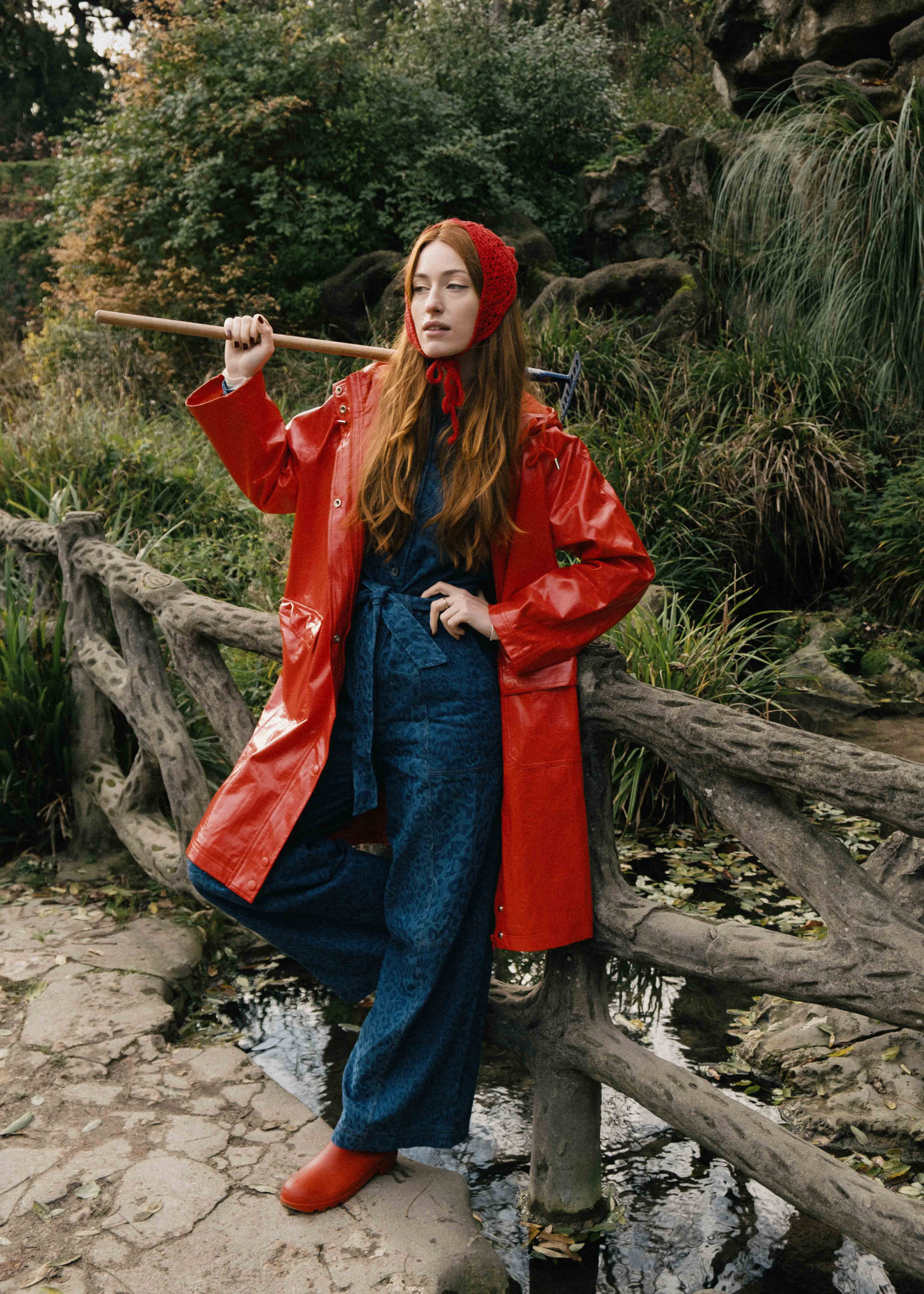 Parka ATKINS Rouge