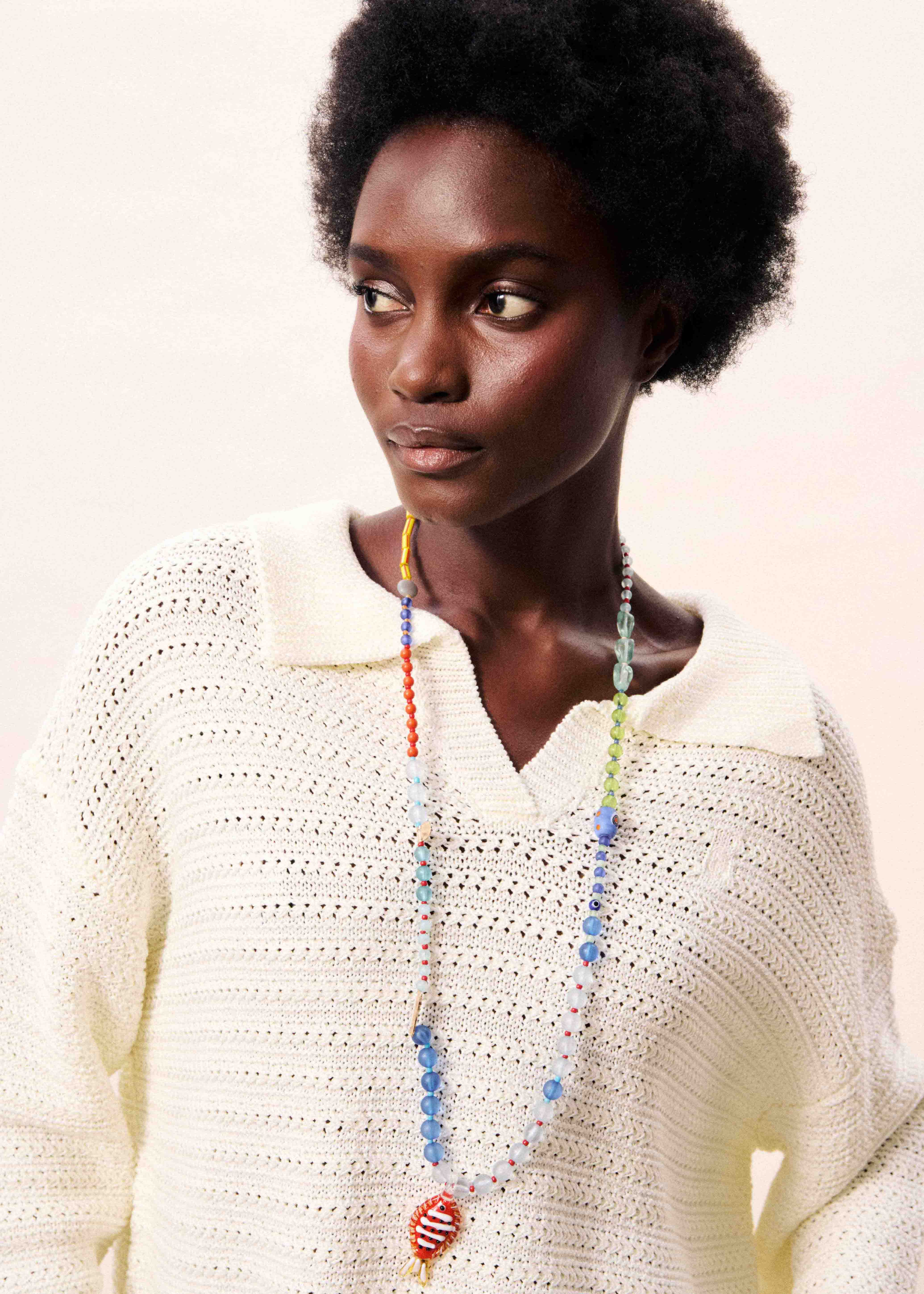 Polo ASTERIA Creme - Image 7