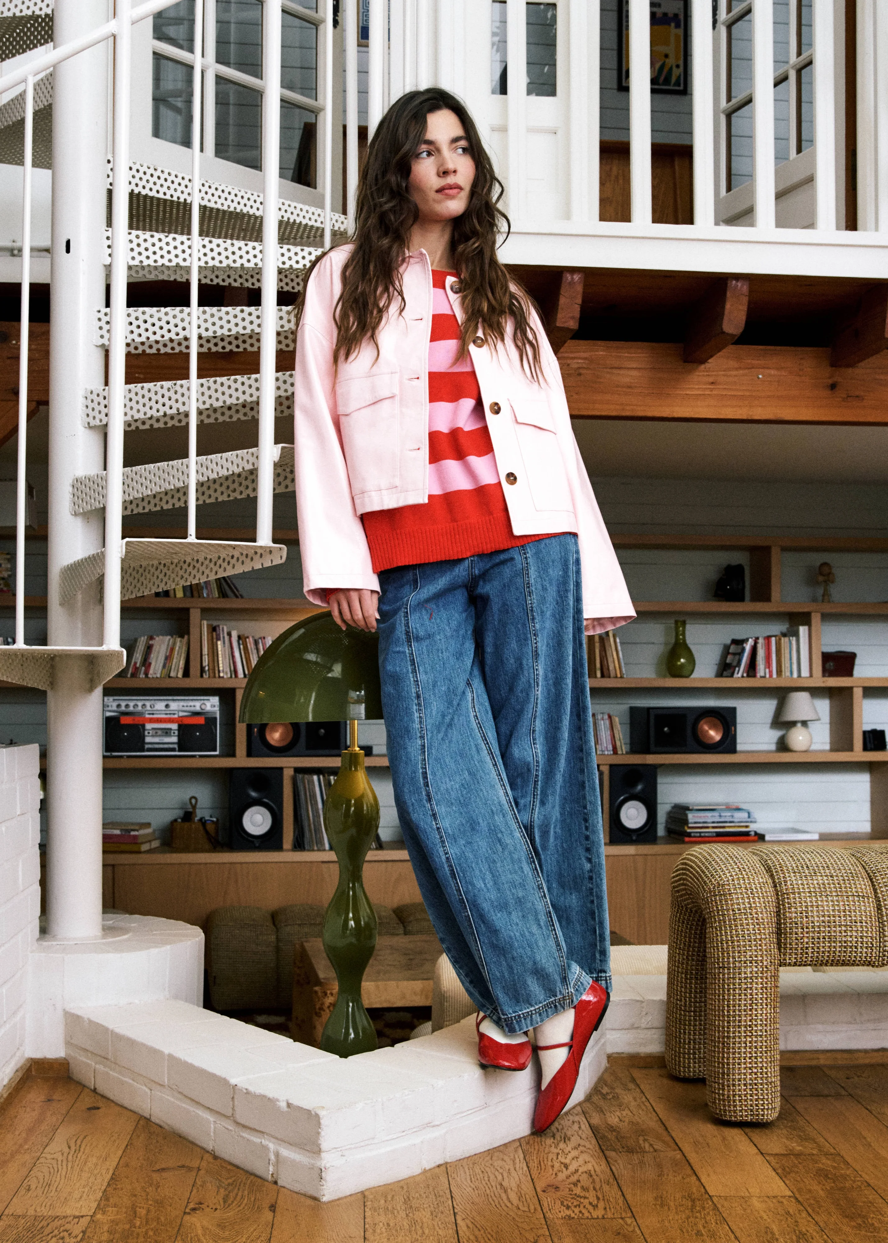 Pull CARMELE Rouge - Image 2