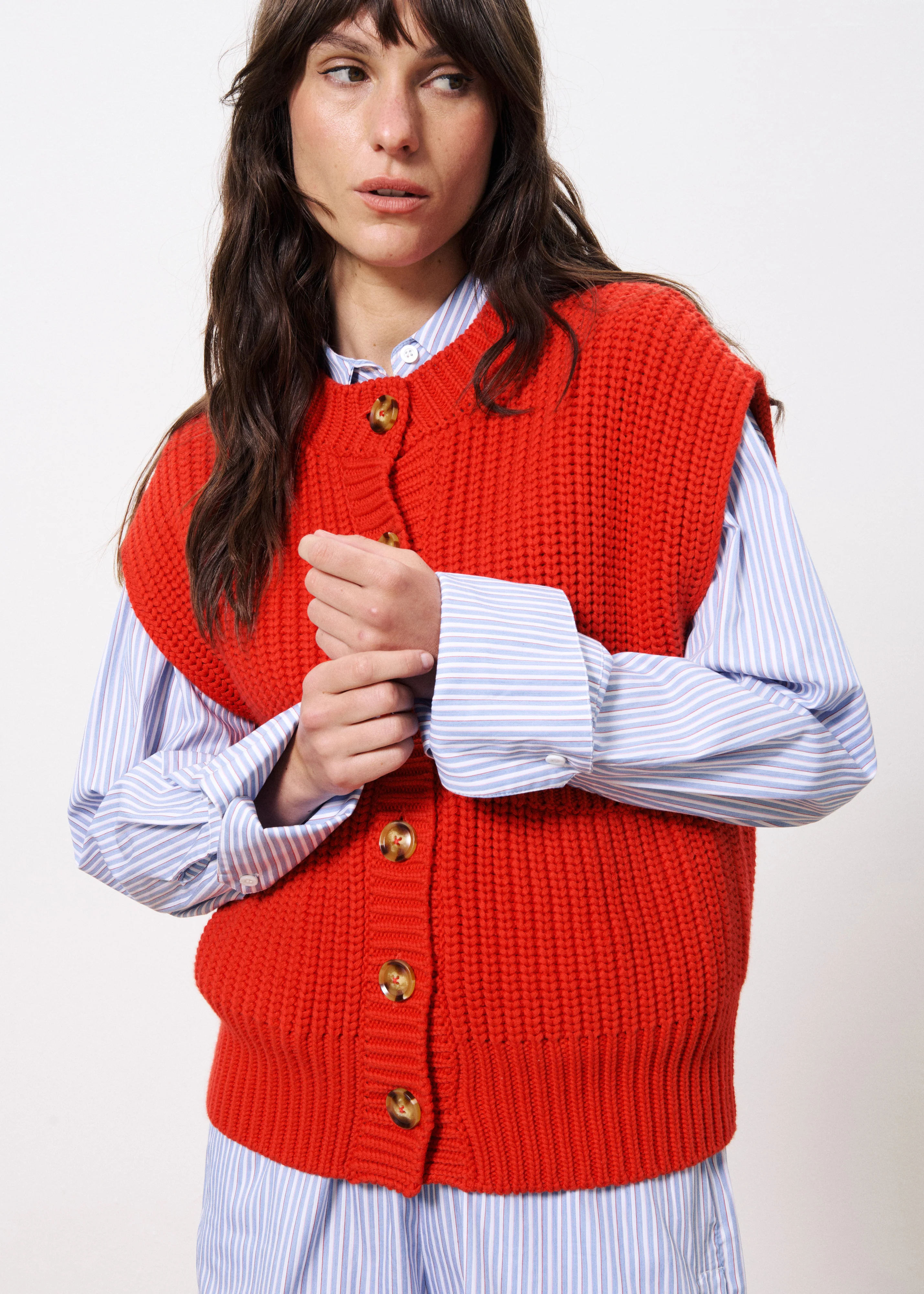 Pull CARMELLE Rouge - Image 4