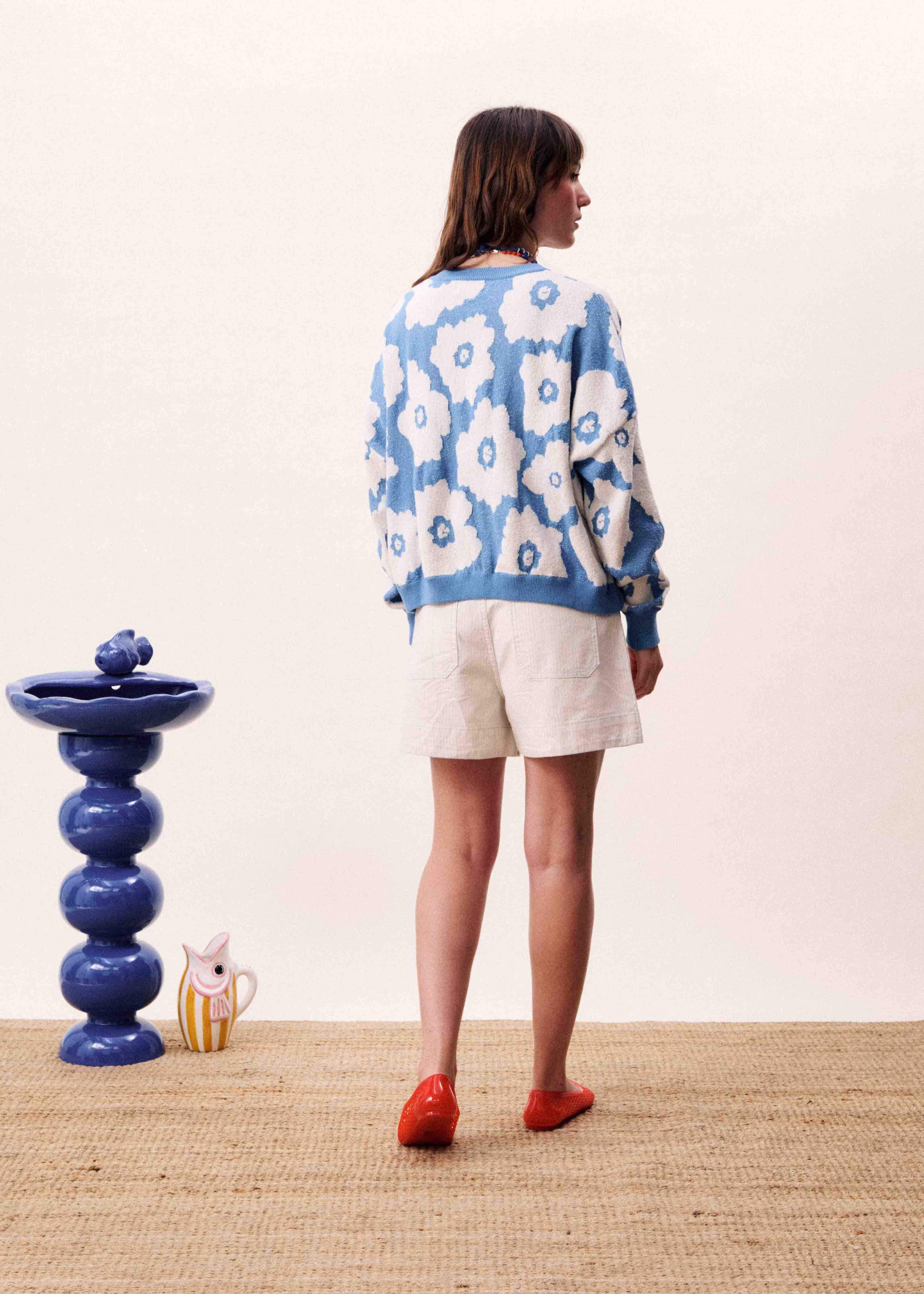 Pull DULSE Bleu jean - Image 7