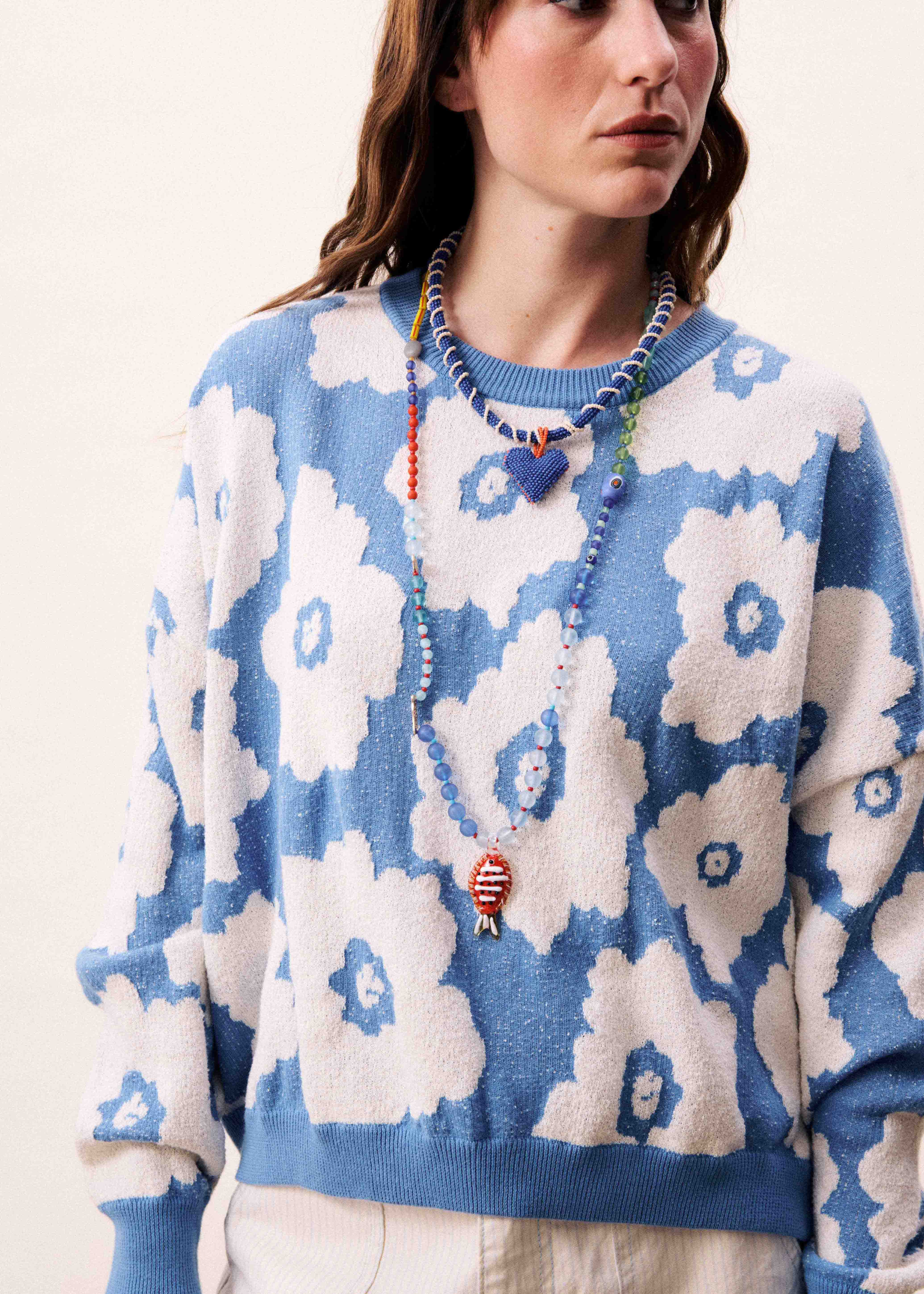 Pull DULSE Bleu jean - Image 8