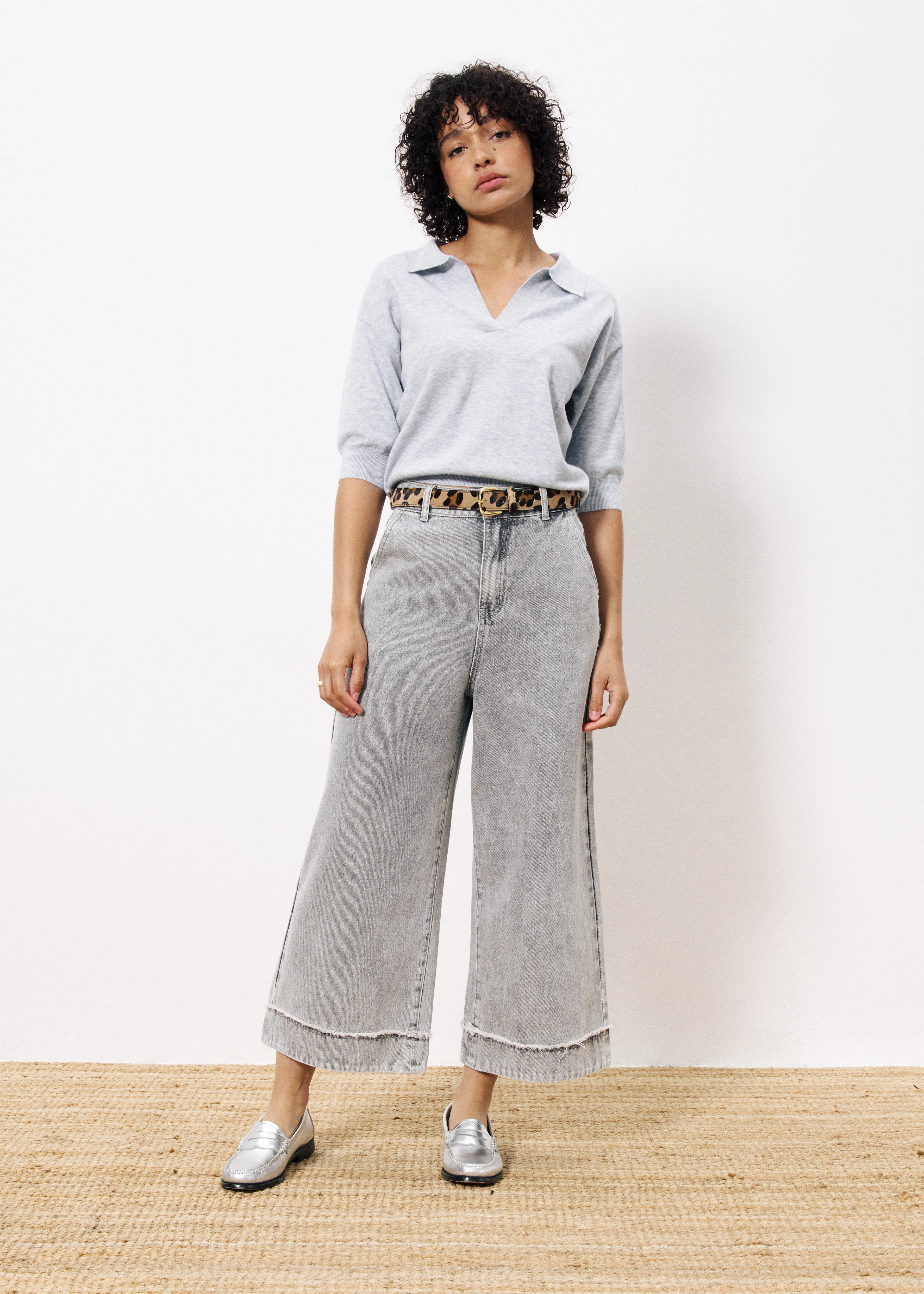 Pull PLUME Gris