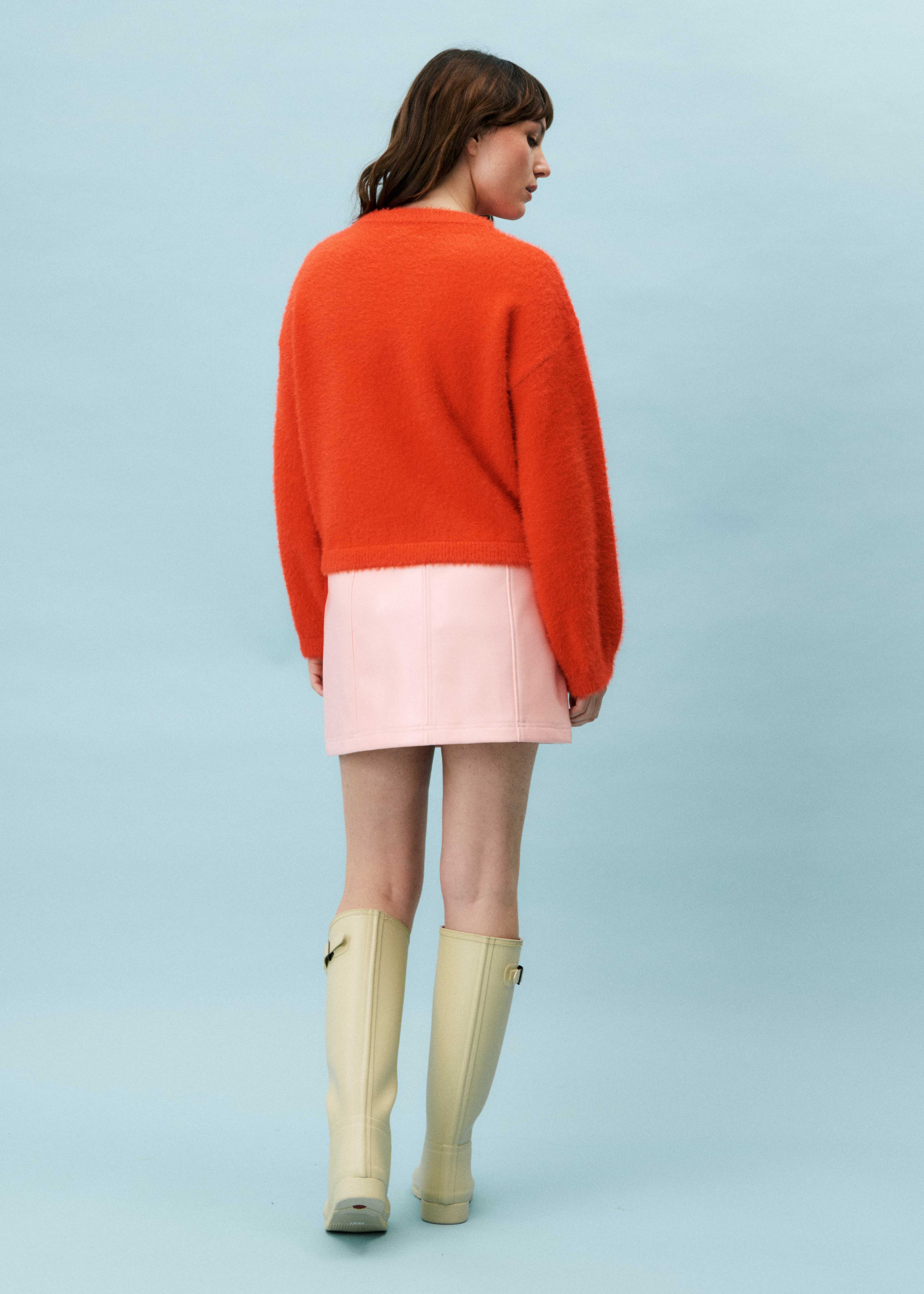 Pull ROBINSON Rouge - Image 3