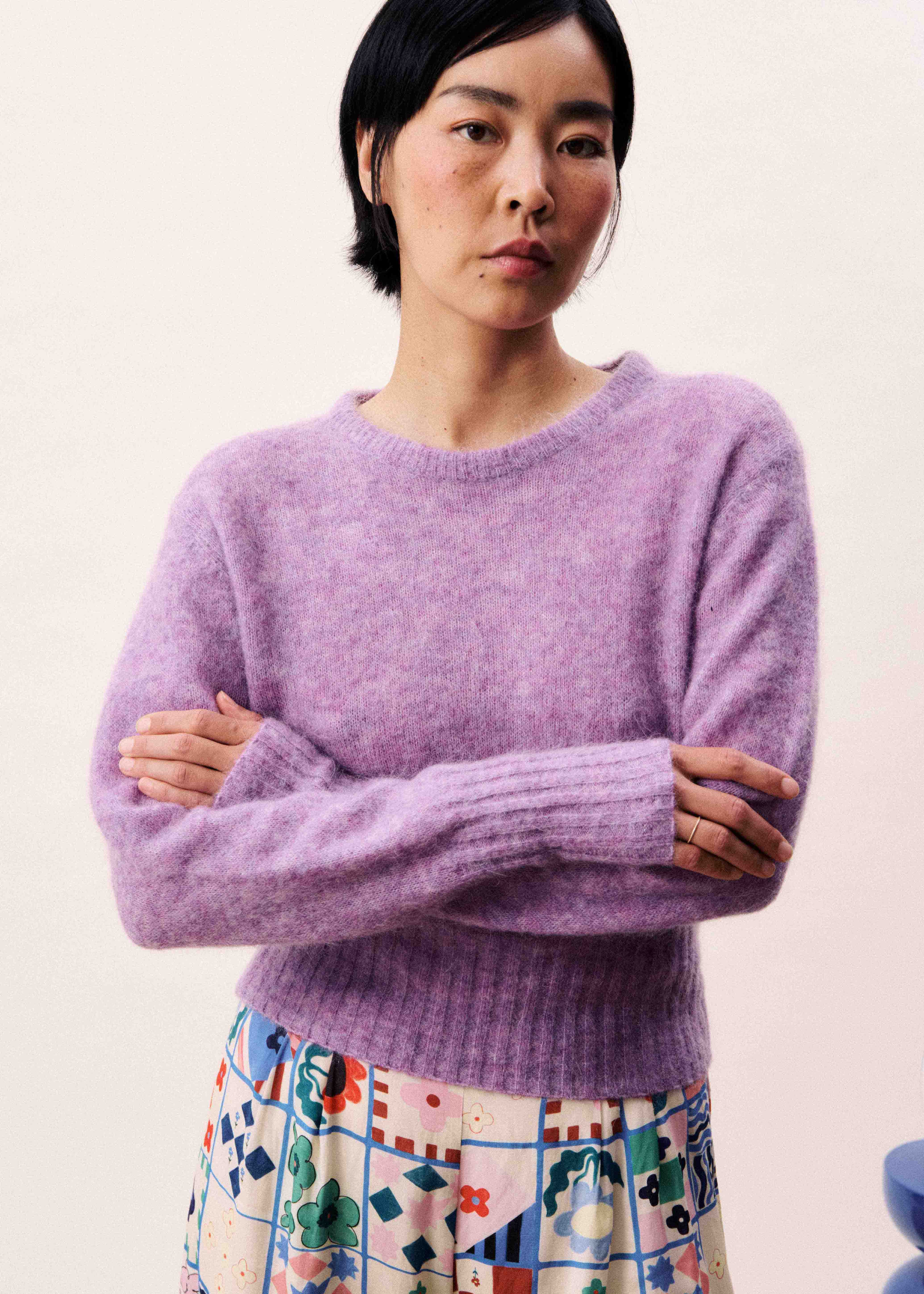 Pull WALLAMAN Lilas - Image 2