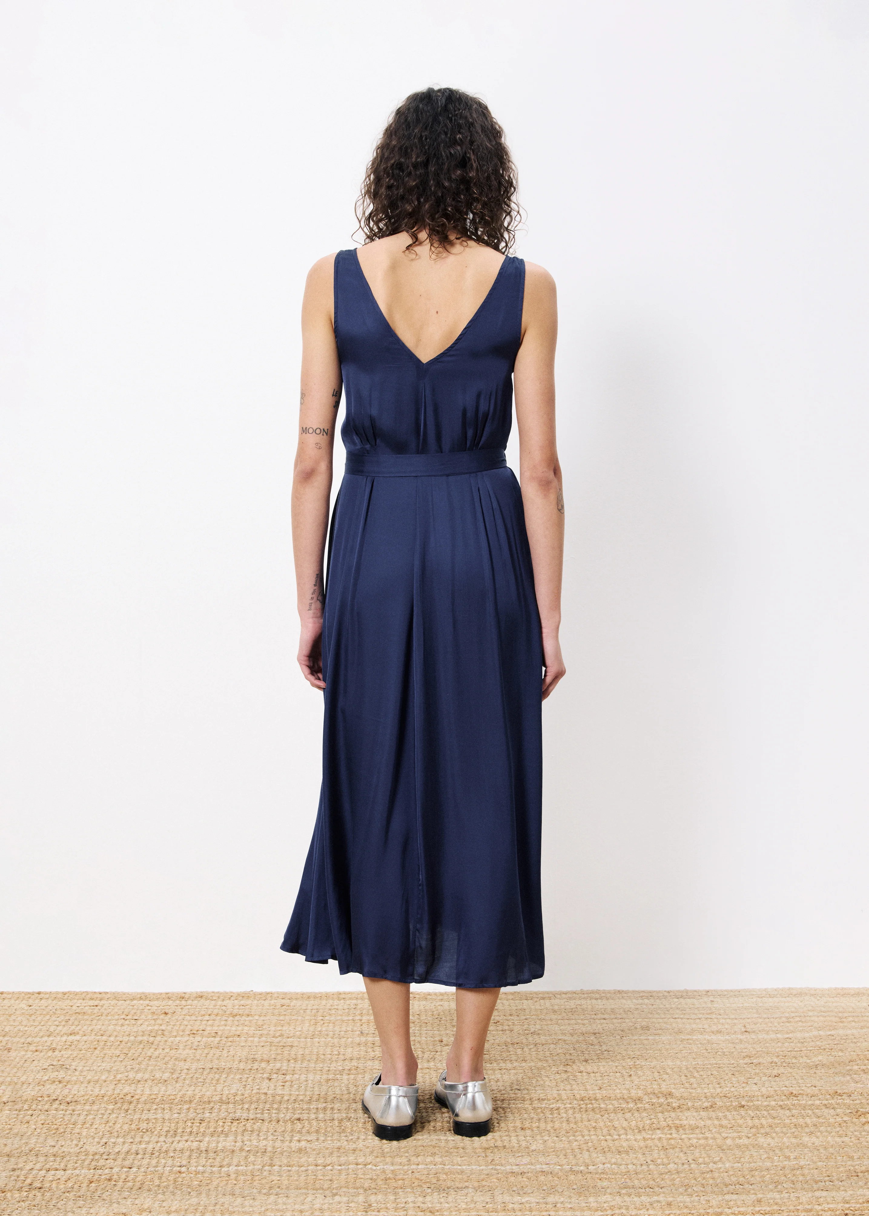 Robe ACHOUAK Bleu marine - Image 3