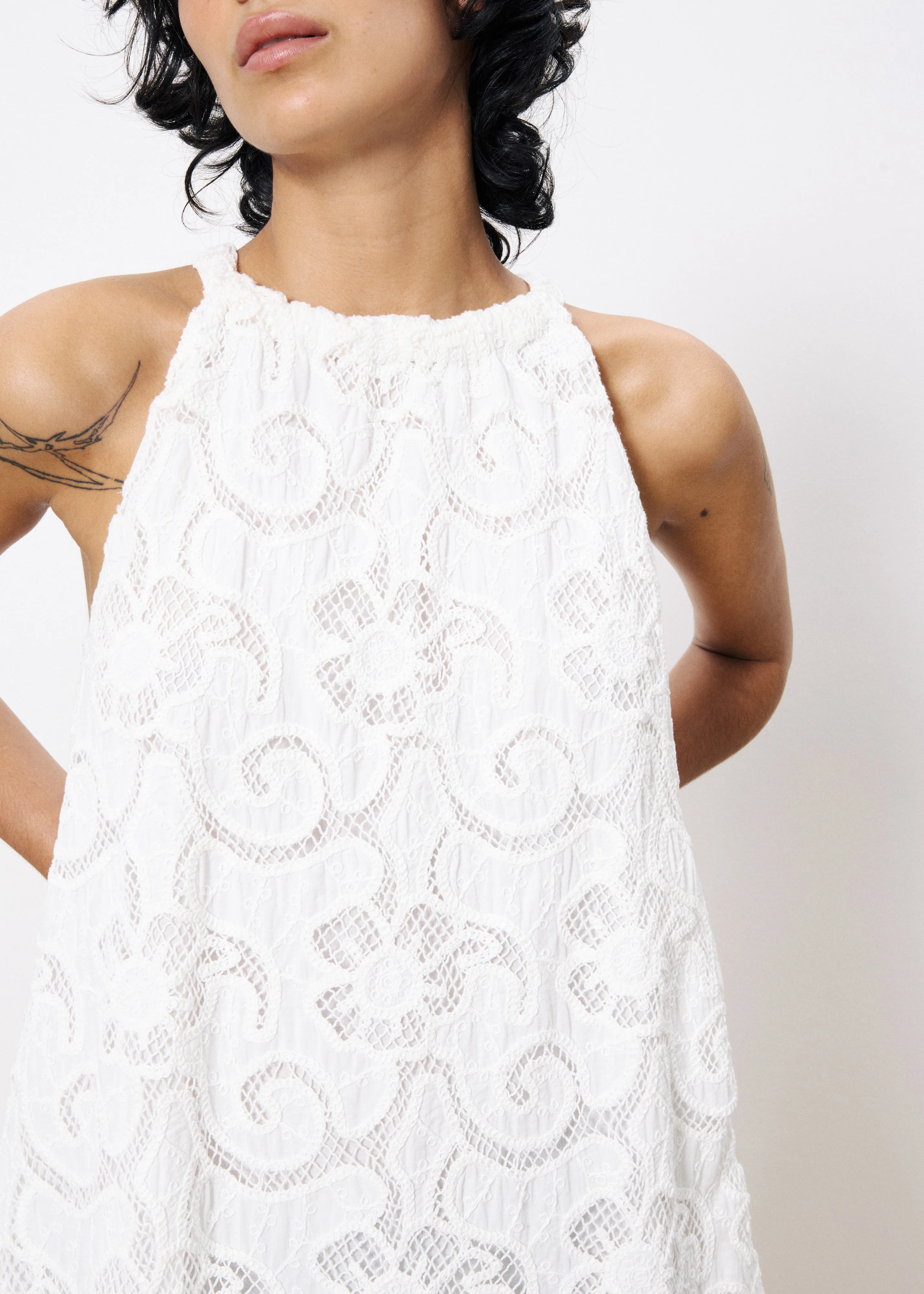 Robe AFNANE Blanc - Image 5