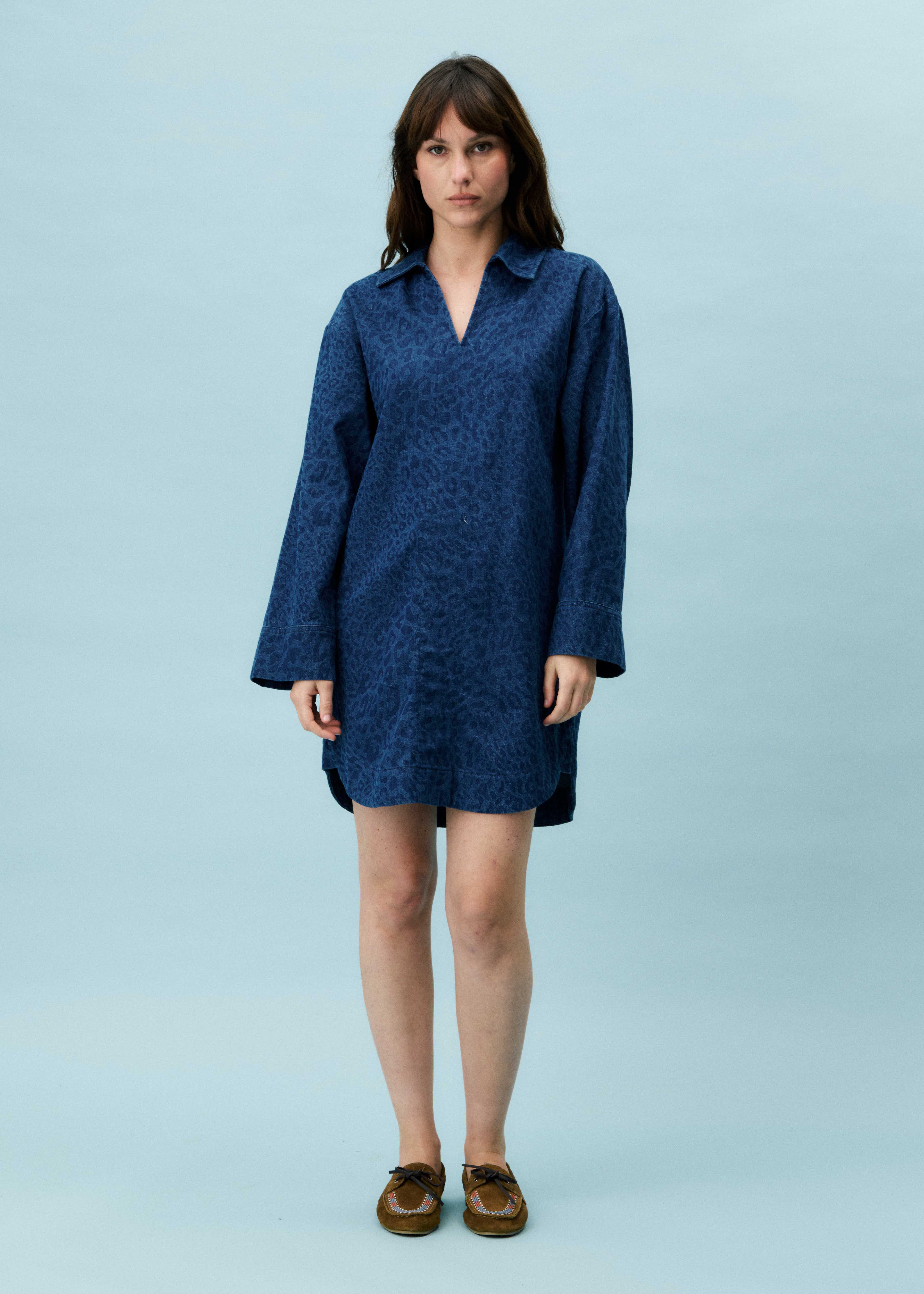 Robe AGLOSSA Bleu jean