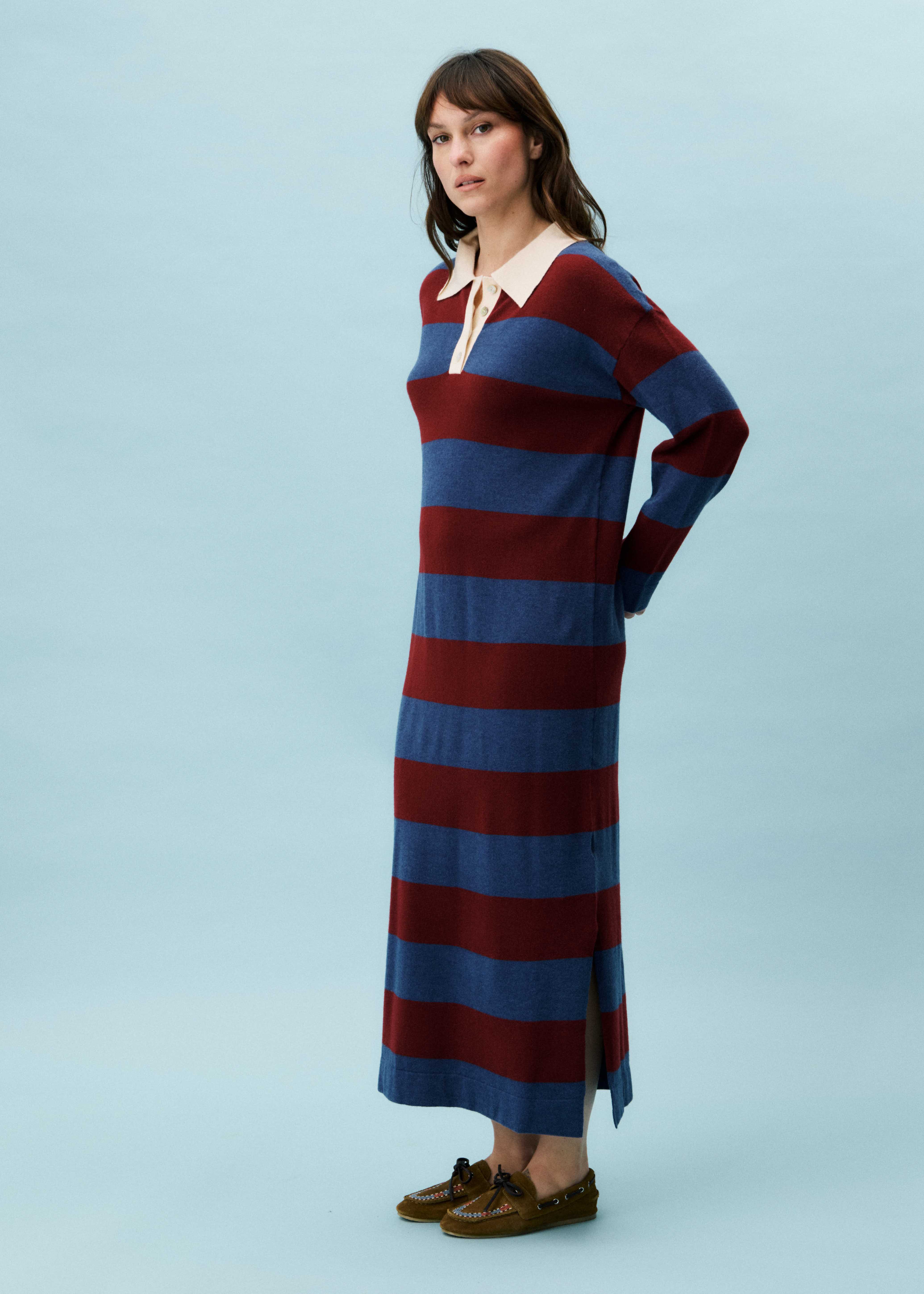 Robe AGNES Bleu marine - Image 2