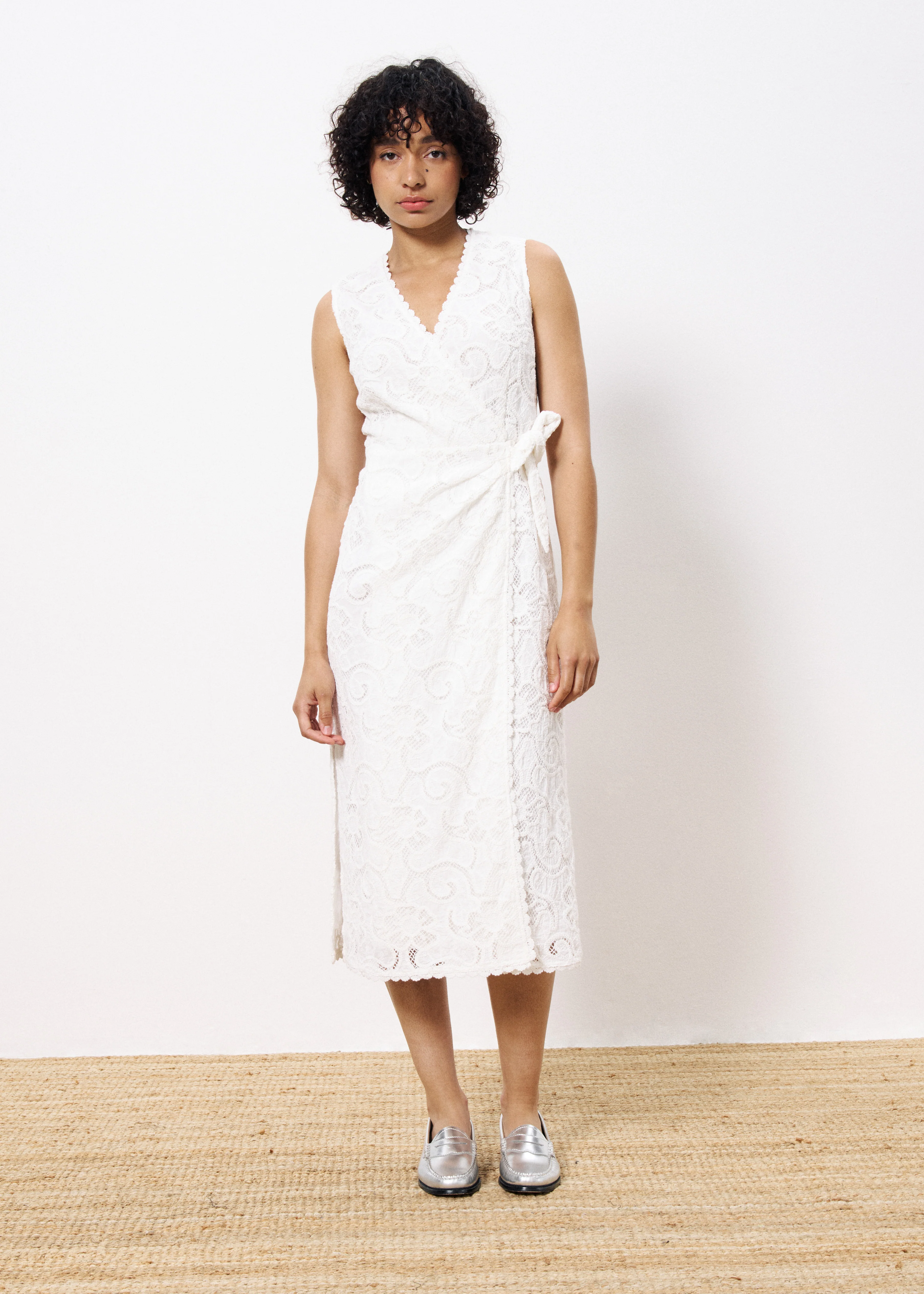 Robe AHAVA Blanc