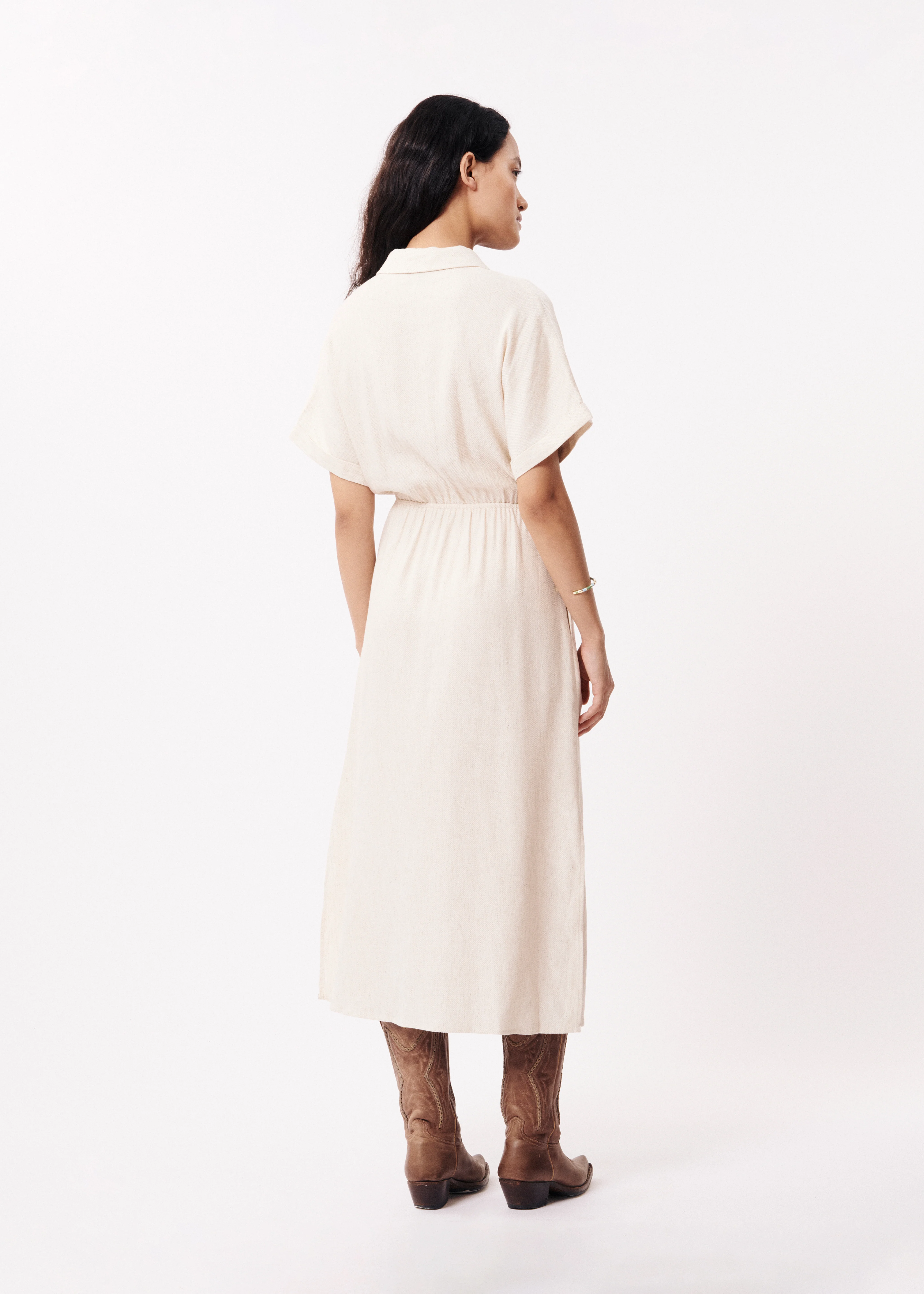 Robe ALIENOR Beige - Image 3