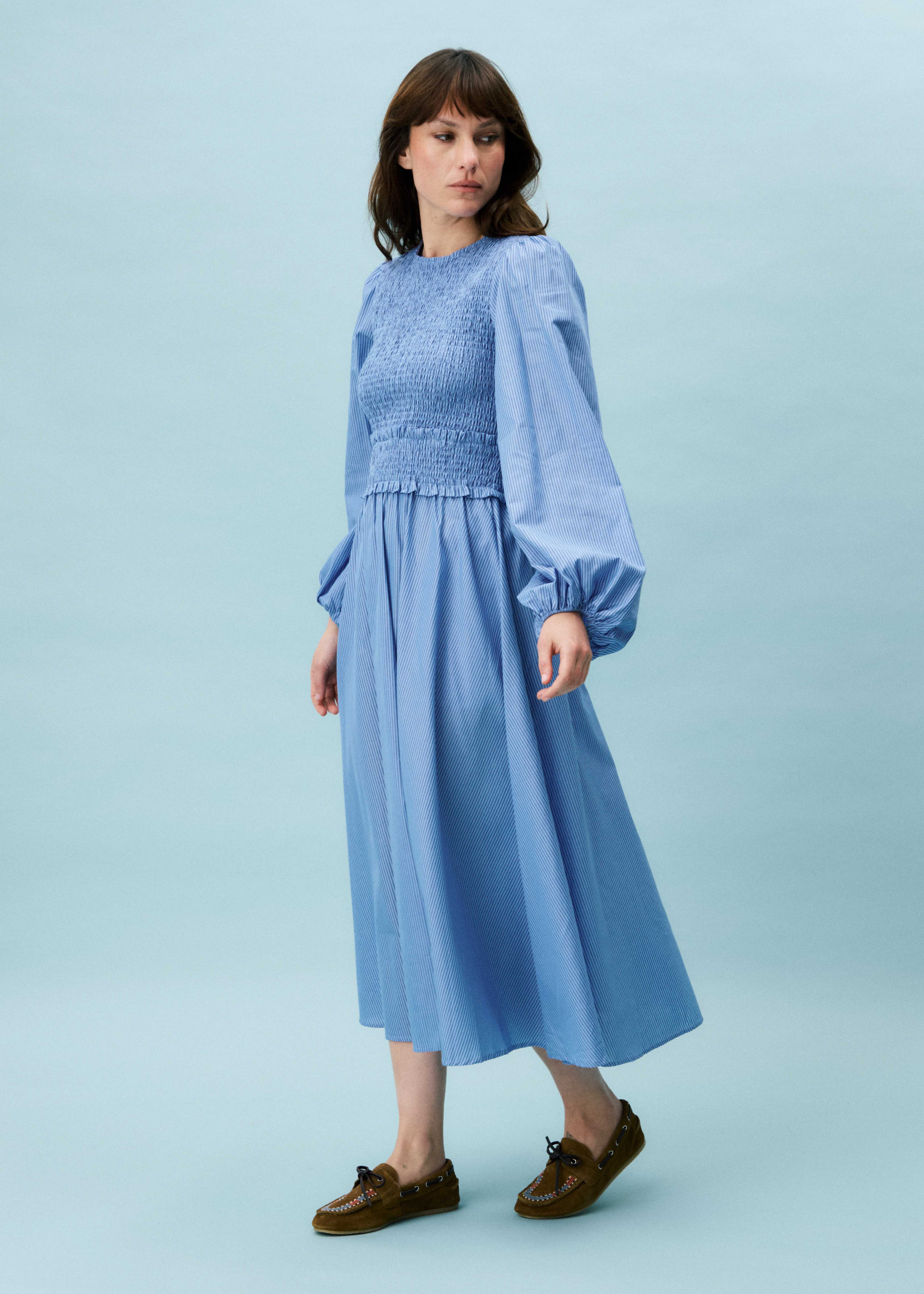 Robe AMARYLLIS Bleu clair - Image 2