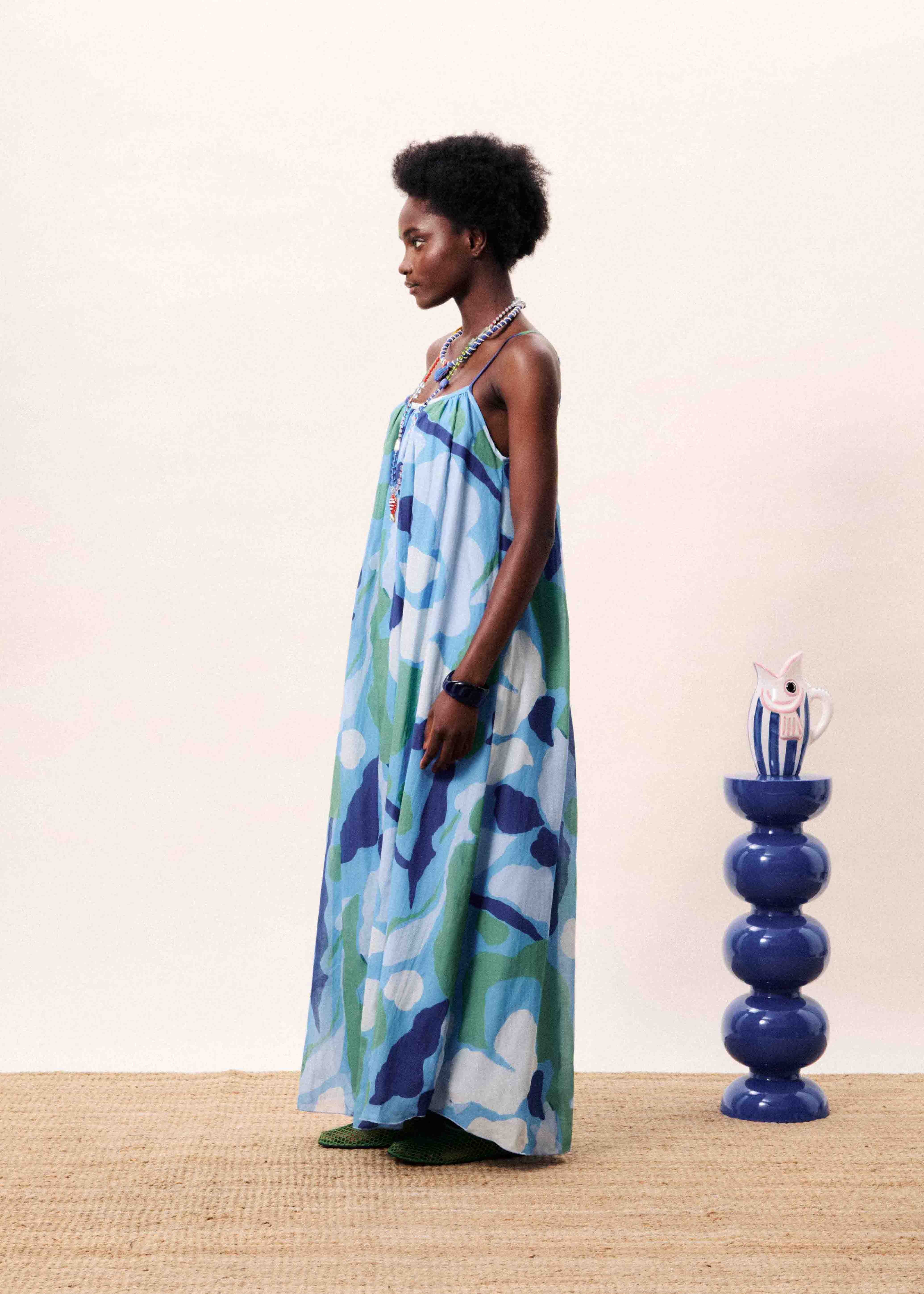 Robe ANDAMAN Nenufar bleu - Image 2