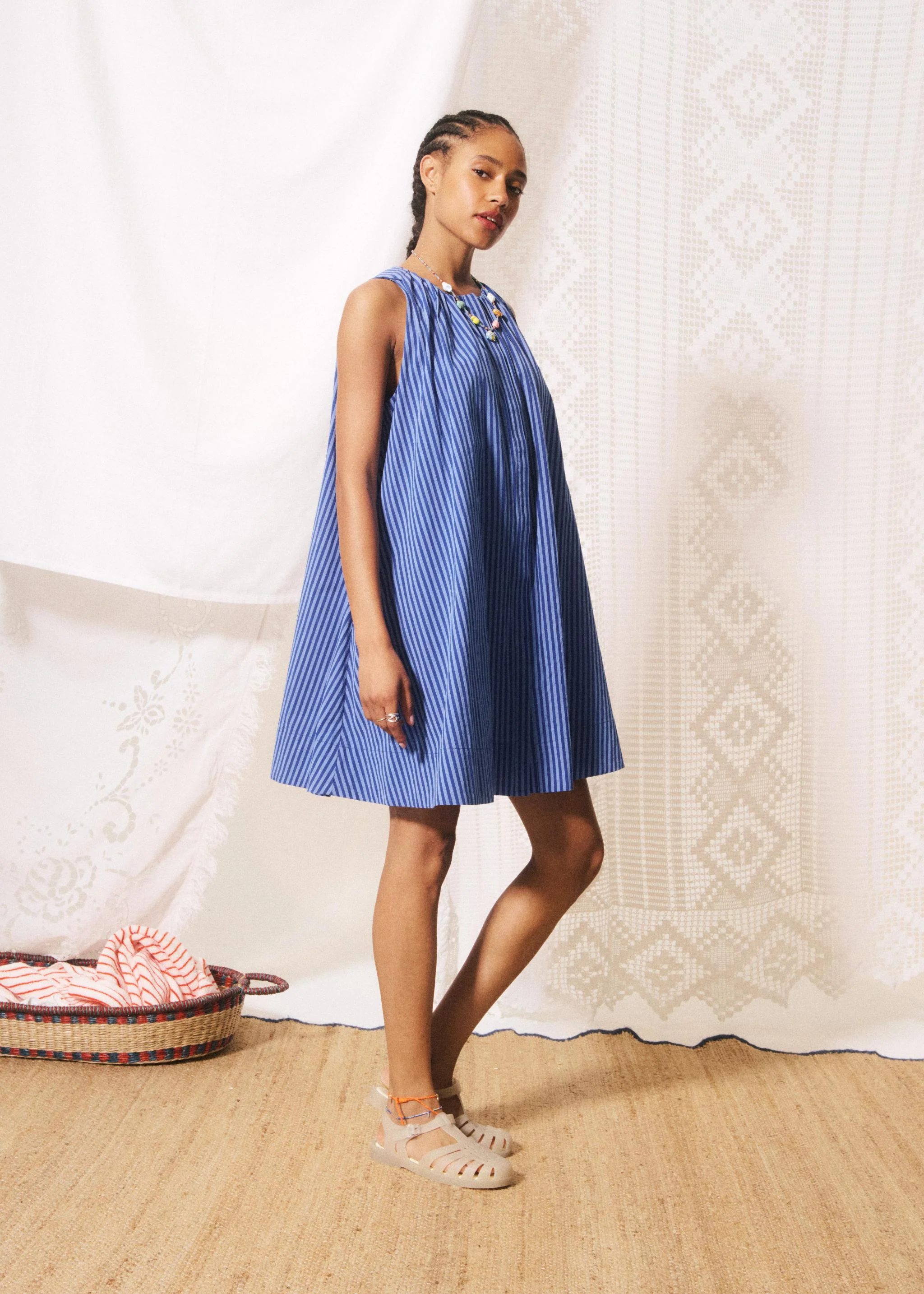 Robe ANGELA Bleu electrique - Image 2