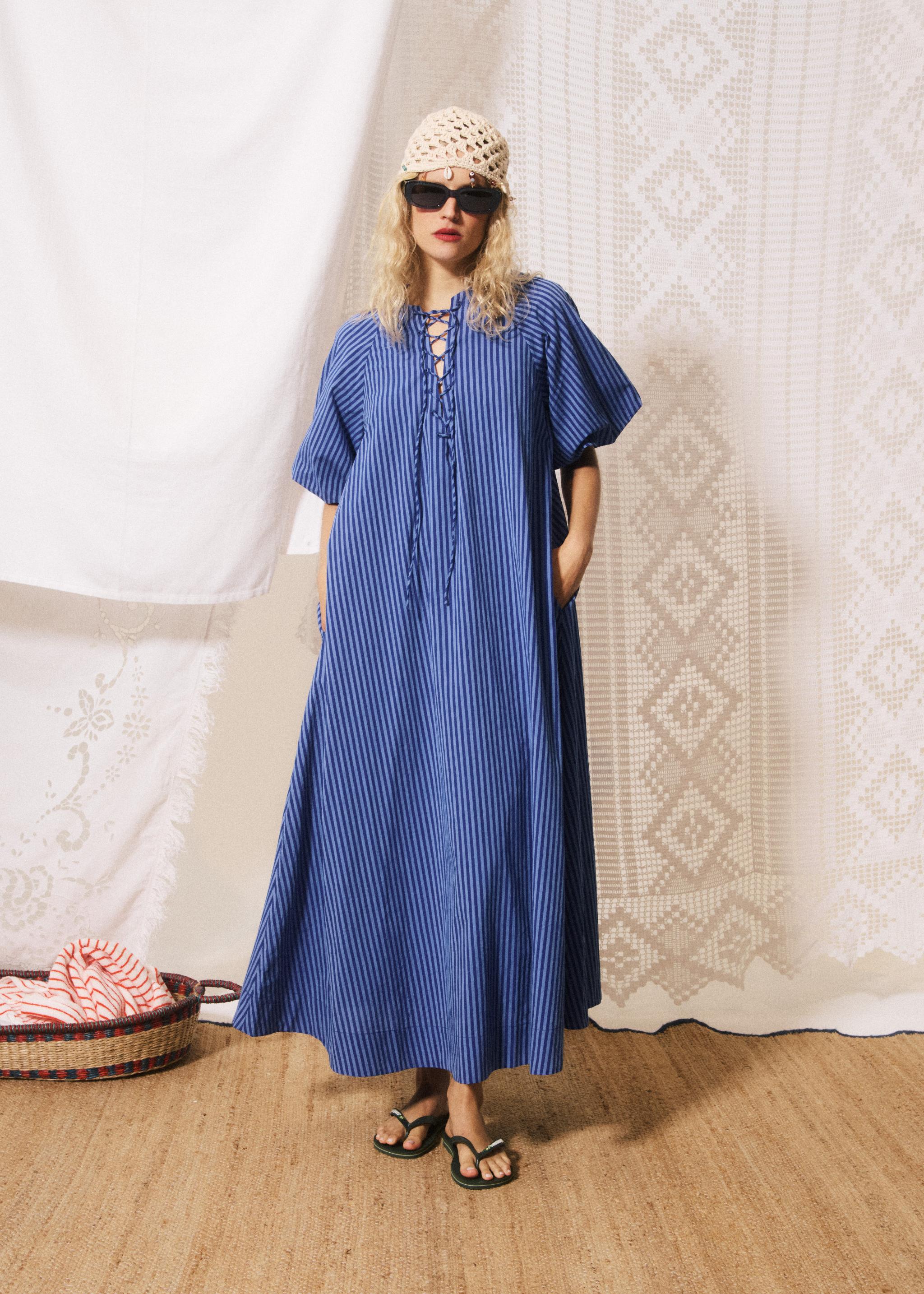 Robe ASSUNTA Bleu electrique