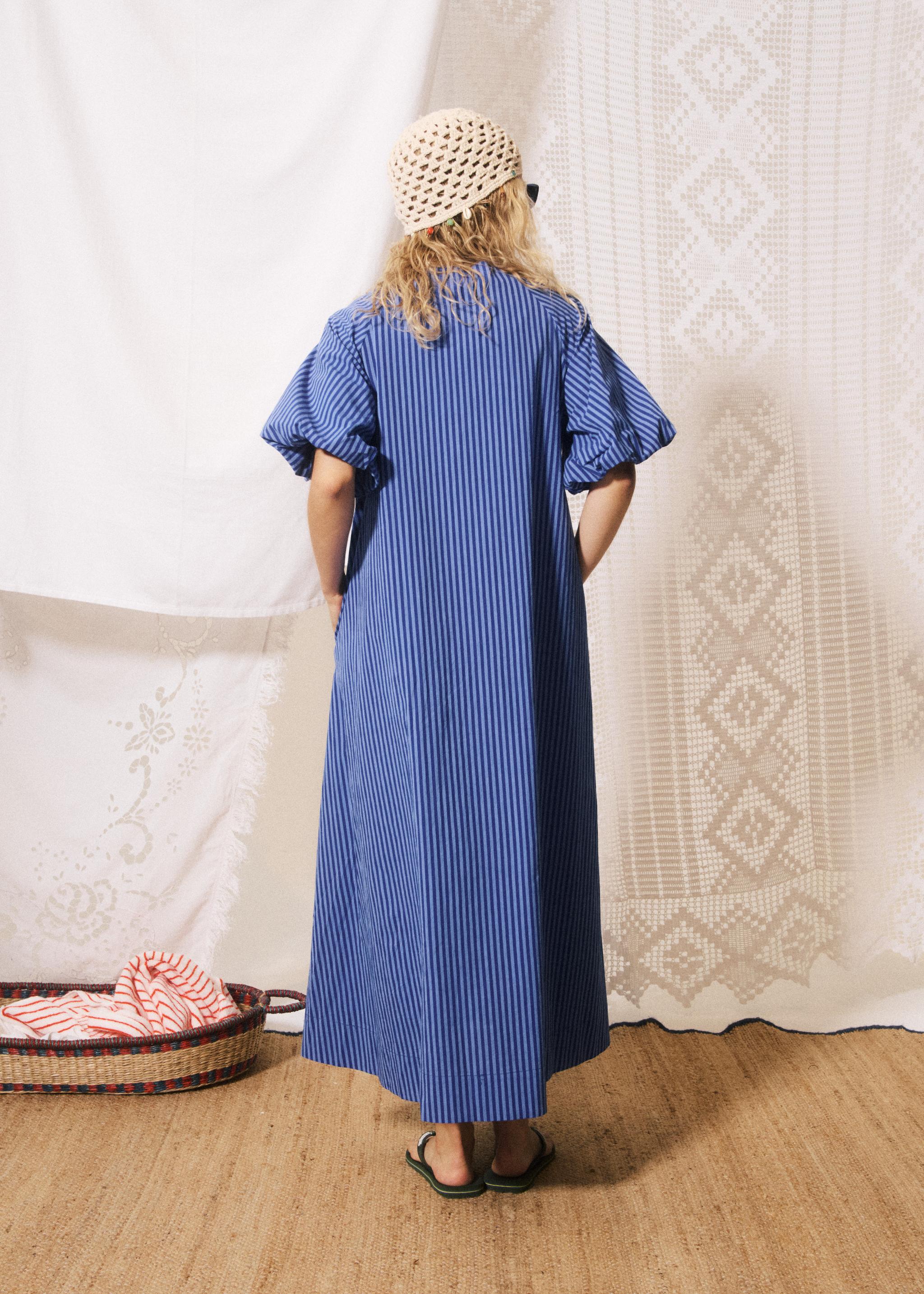 Robe ASSUNTA Bleu electrique - Image 3