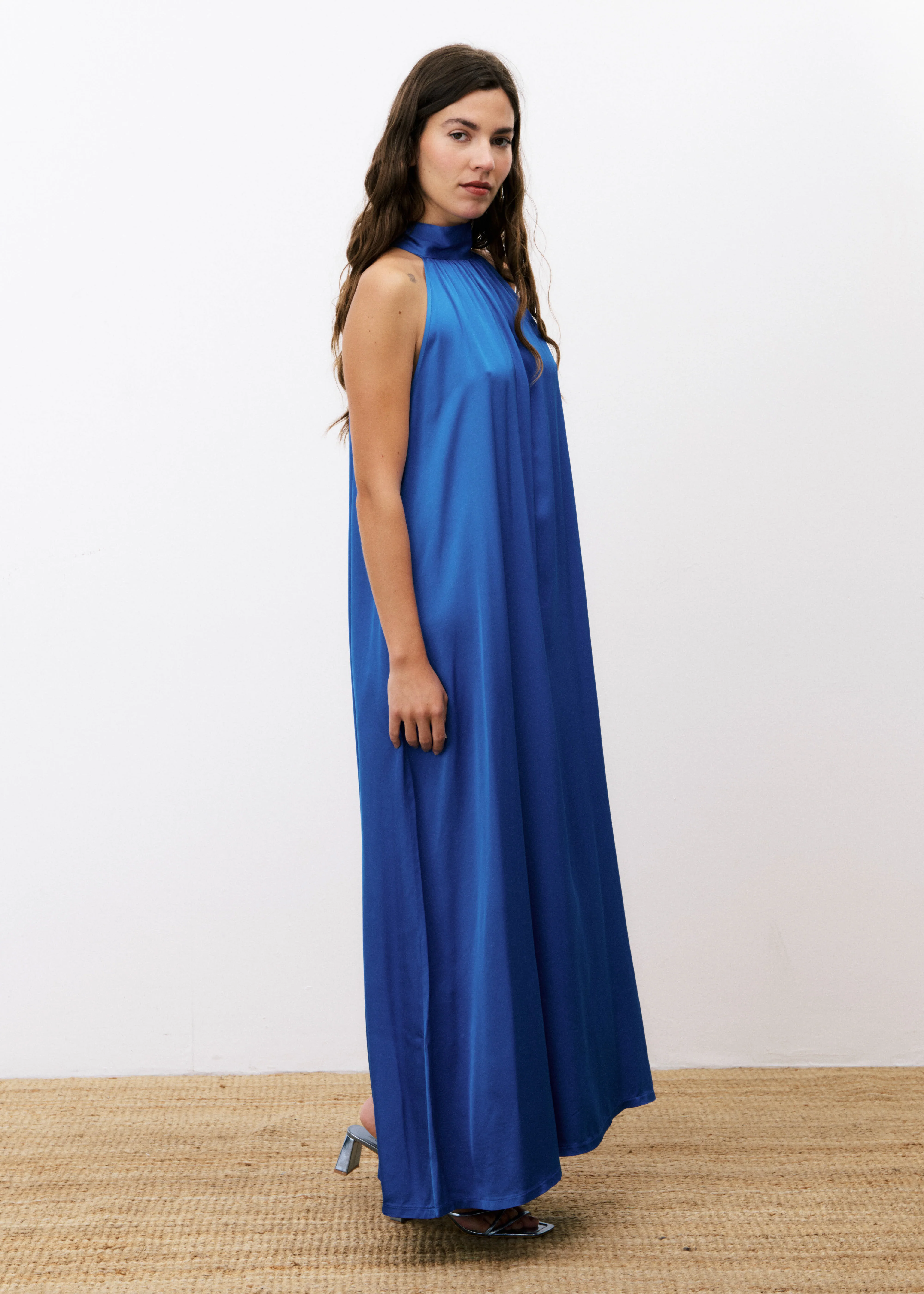 Robe AUBERYA Bleu azur - Image 2
