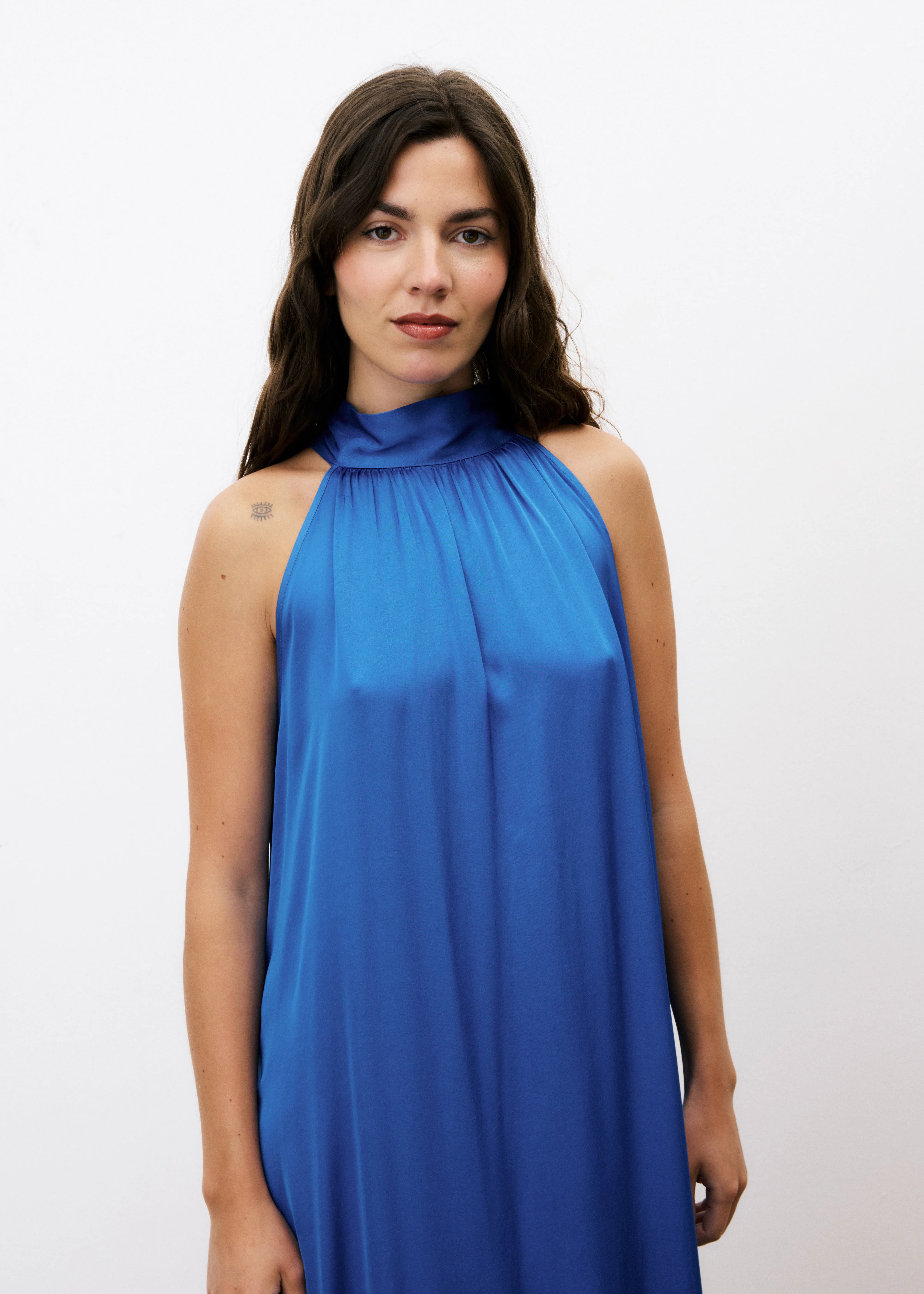 Robe AUBERYA Bleu azur - Image 4