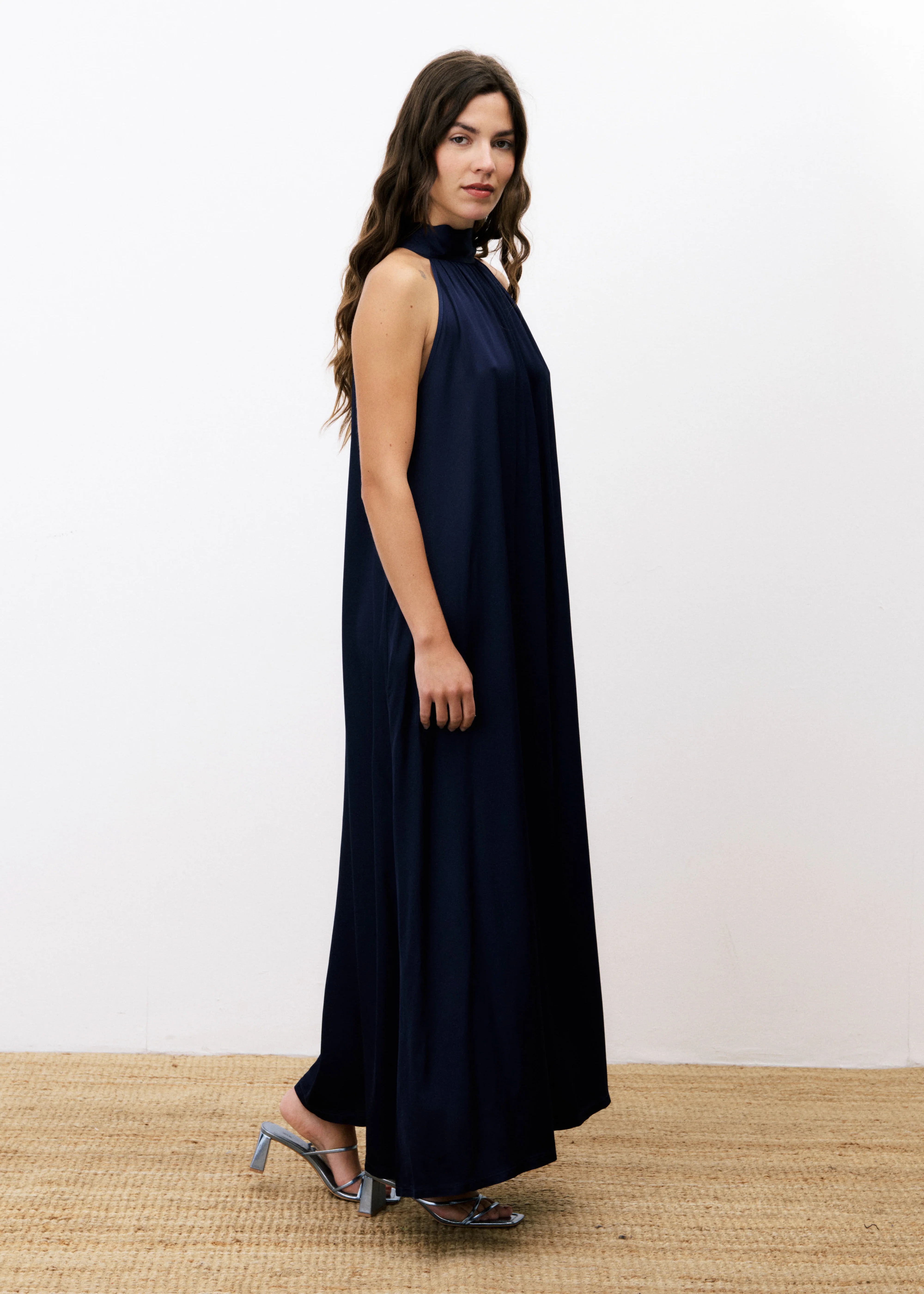 Robe AUBERYA Bleu marine - Image 2