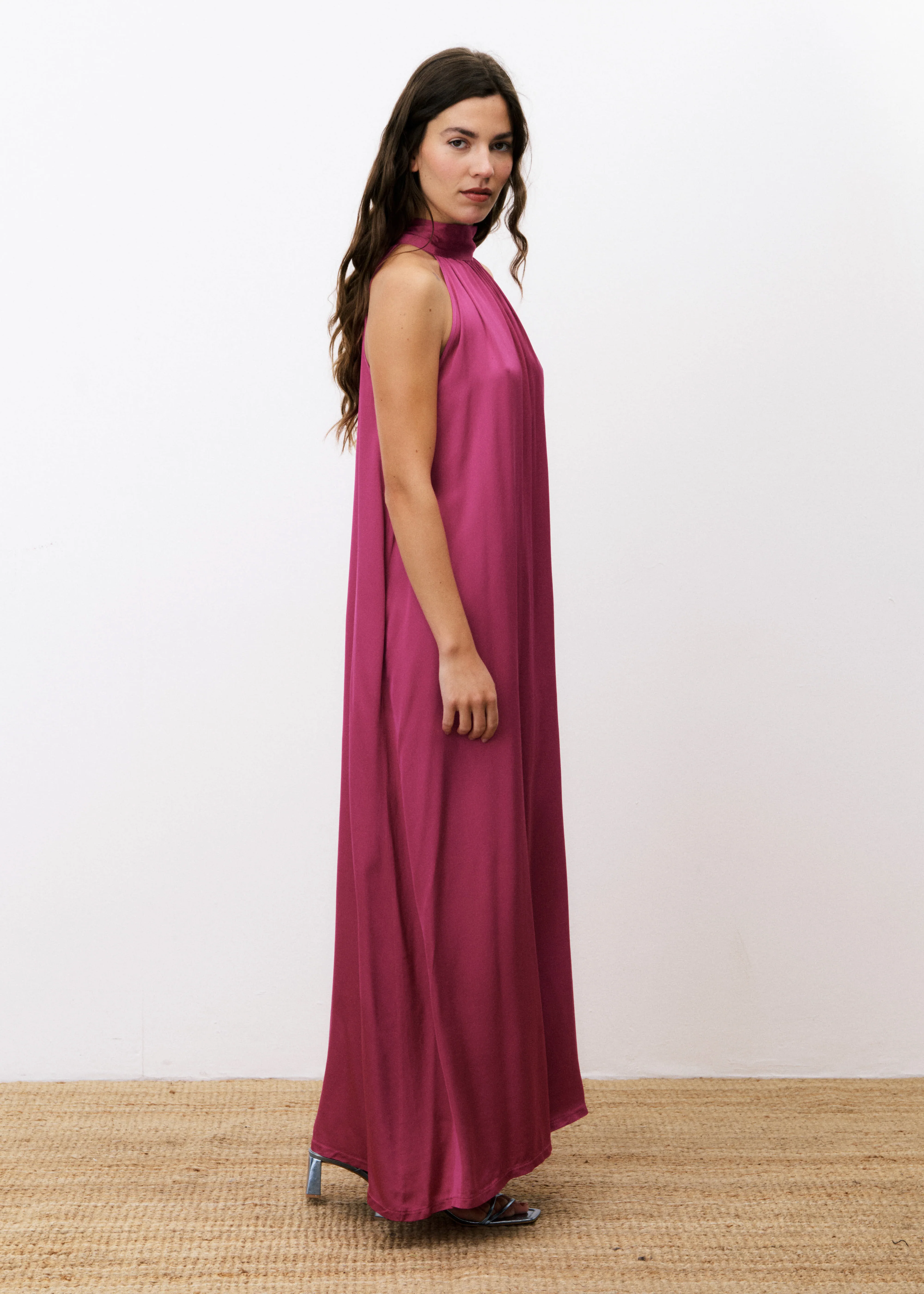 Robe AUBERYA Fuchsia - Image 5
