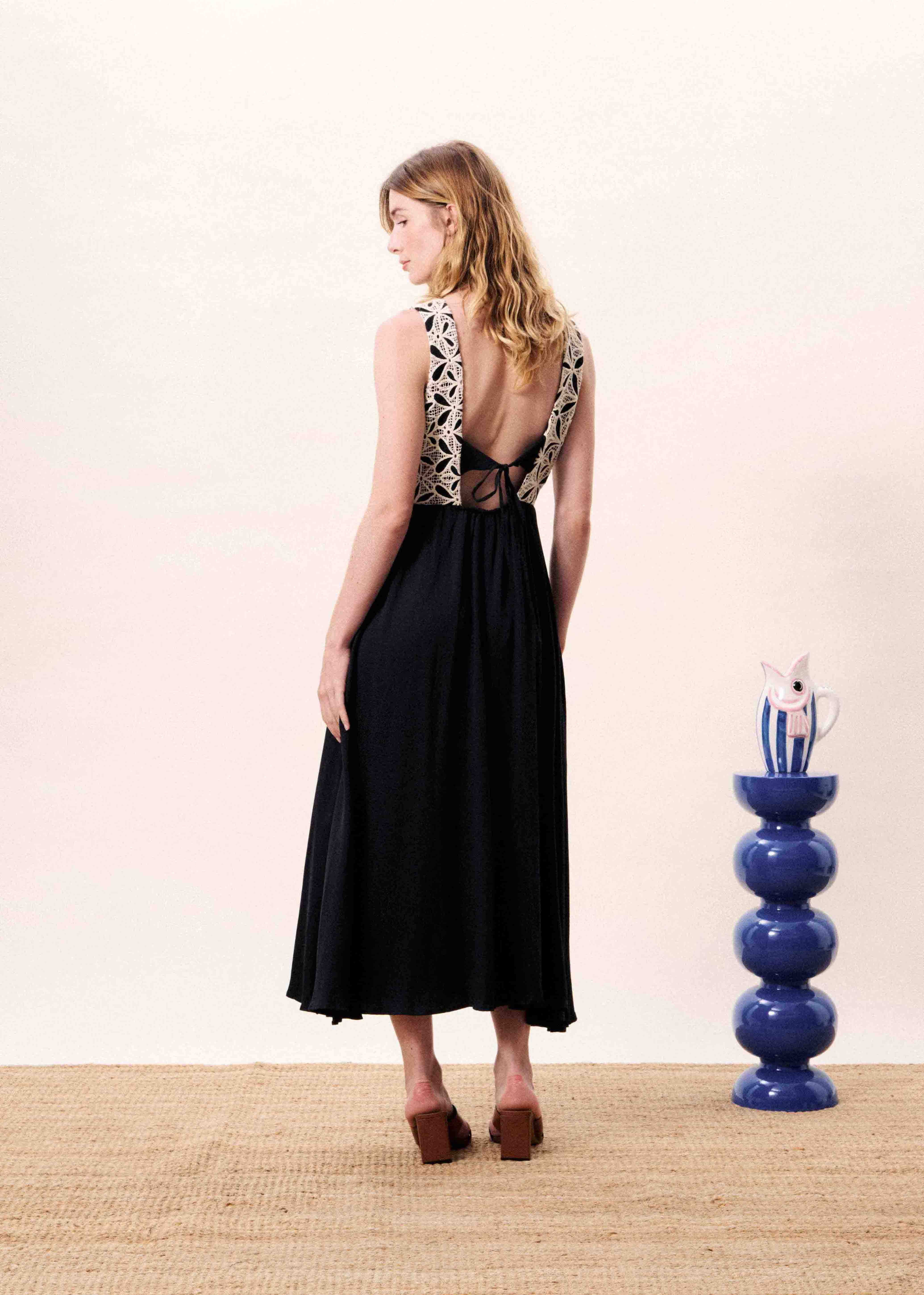 Robe BALANDRA Noir - Image 3