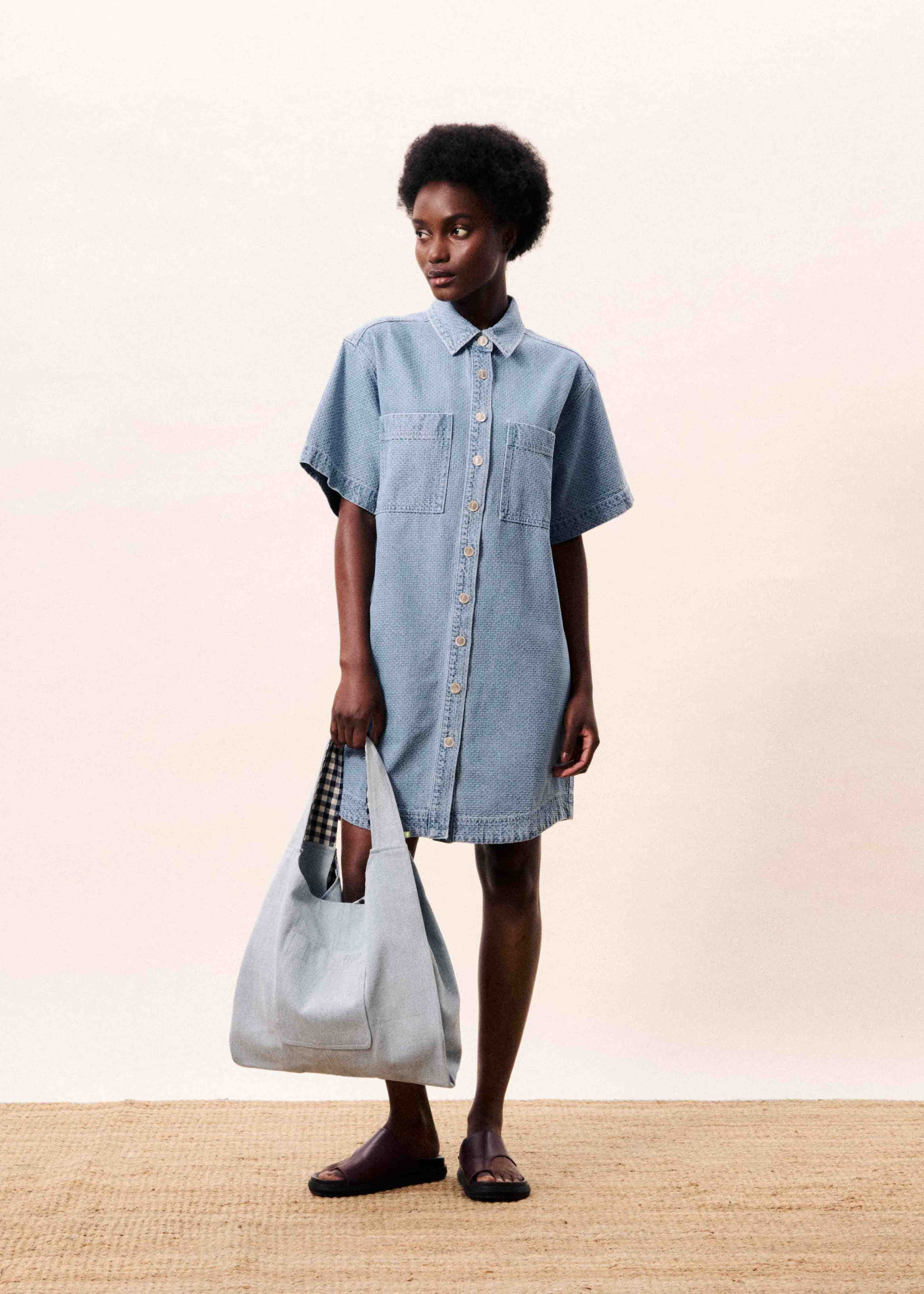 Robe BERYL Bleu clair