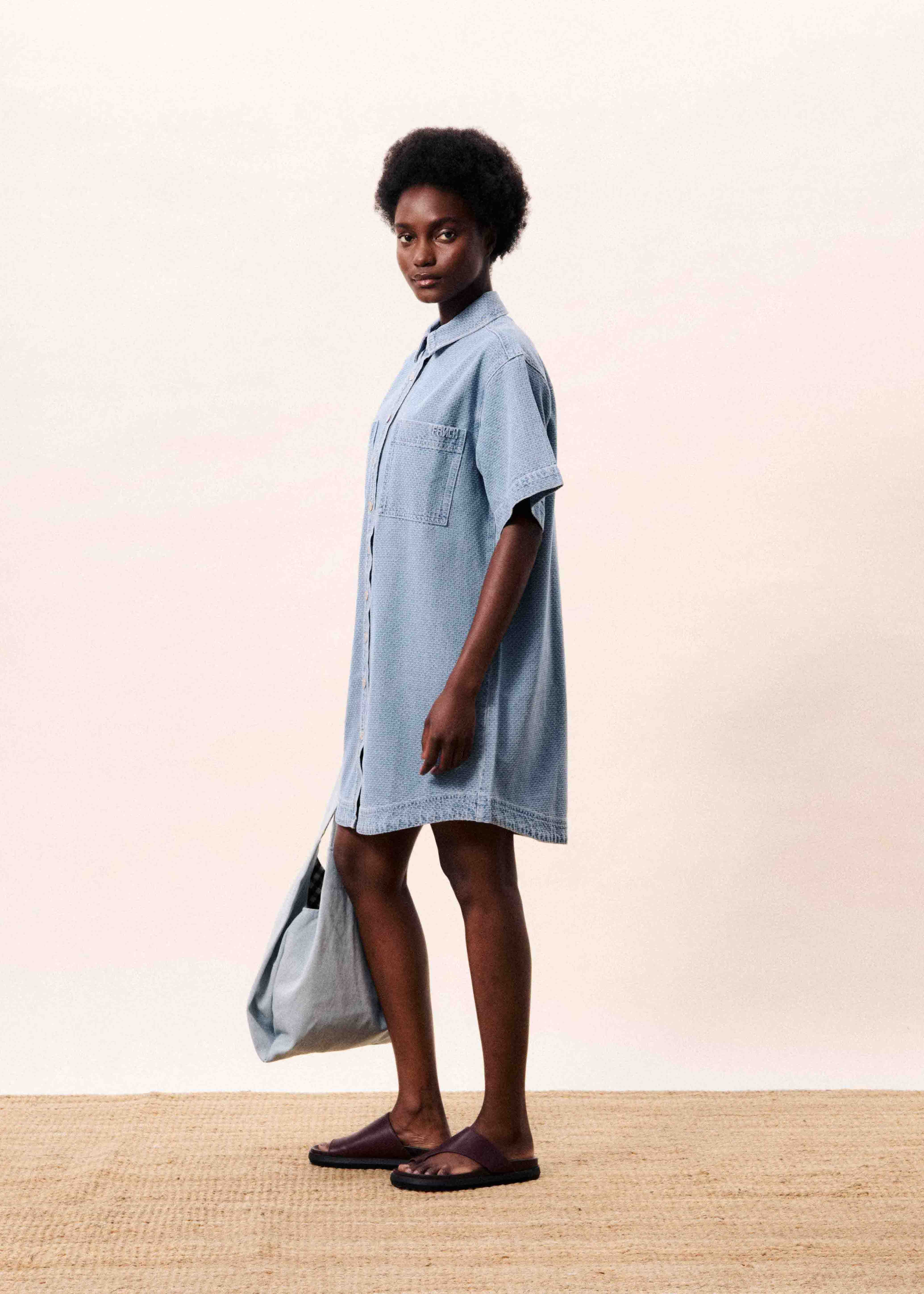Robe BERYL Bleu clair - Image 2