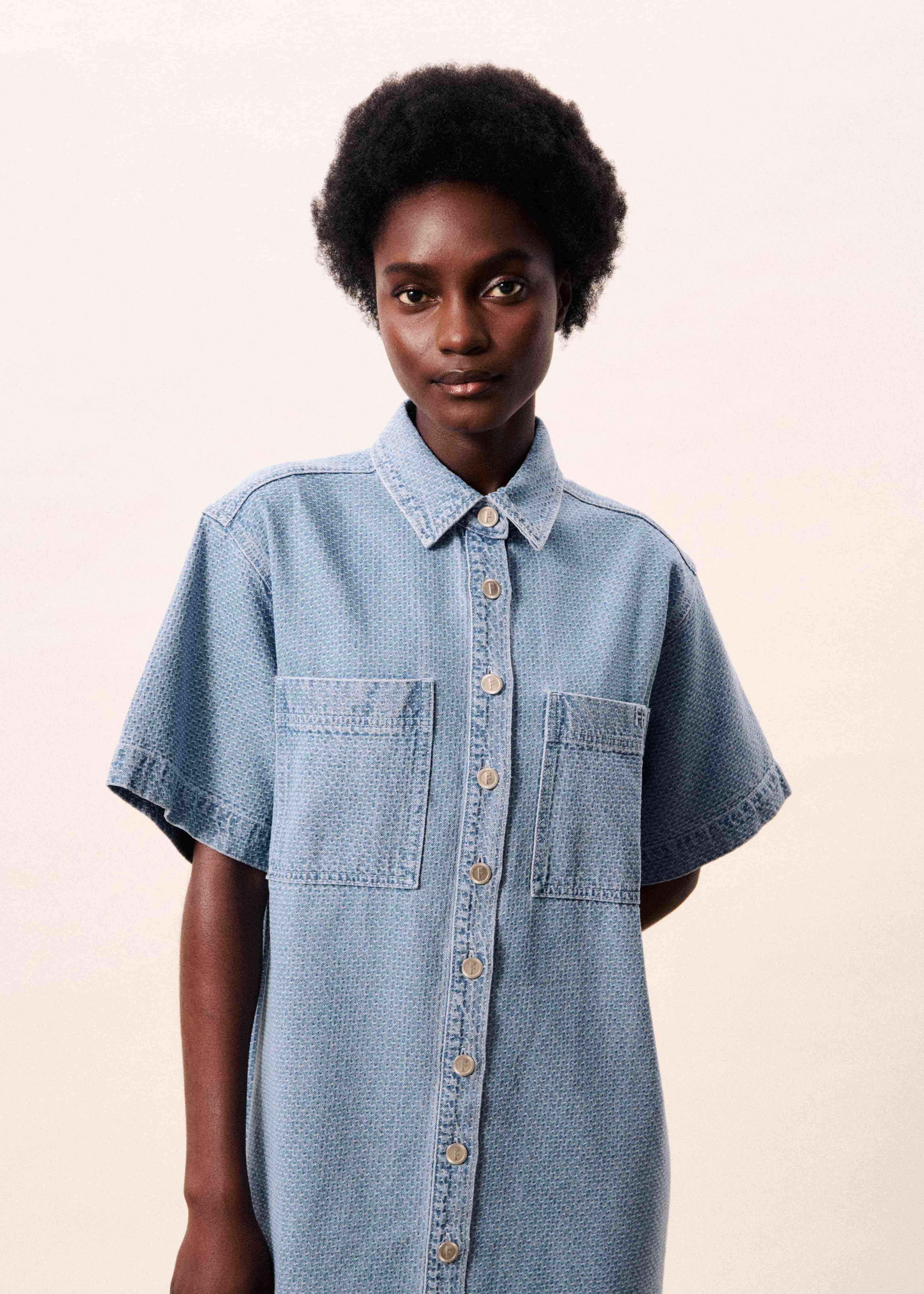 Robe BERYL Bleu clair - Image 4