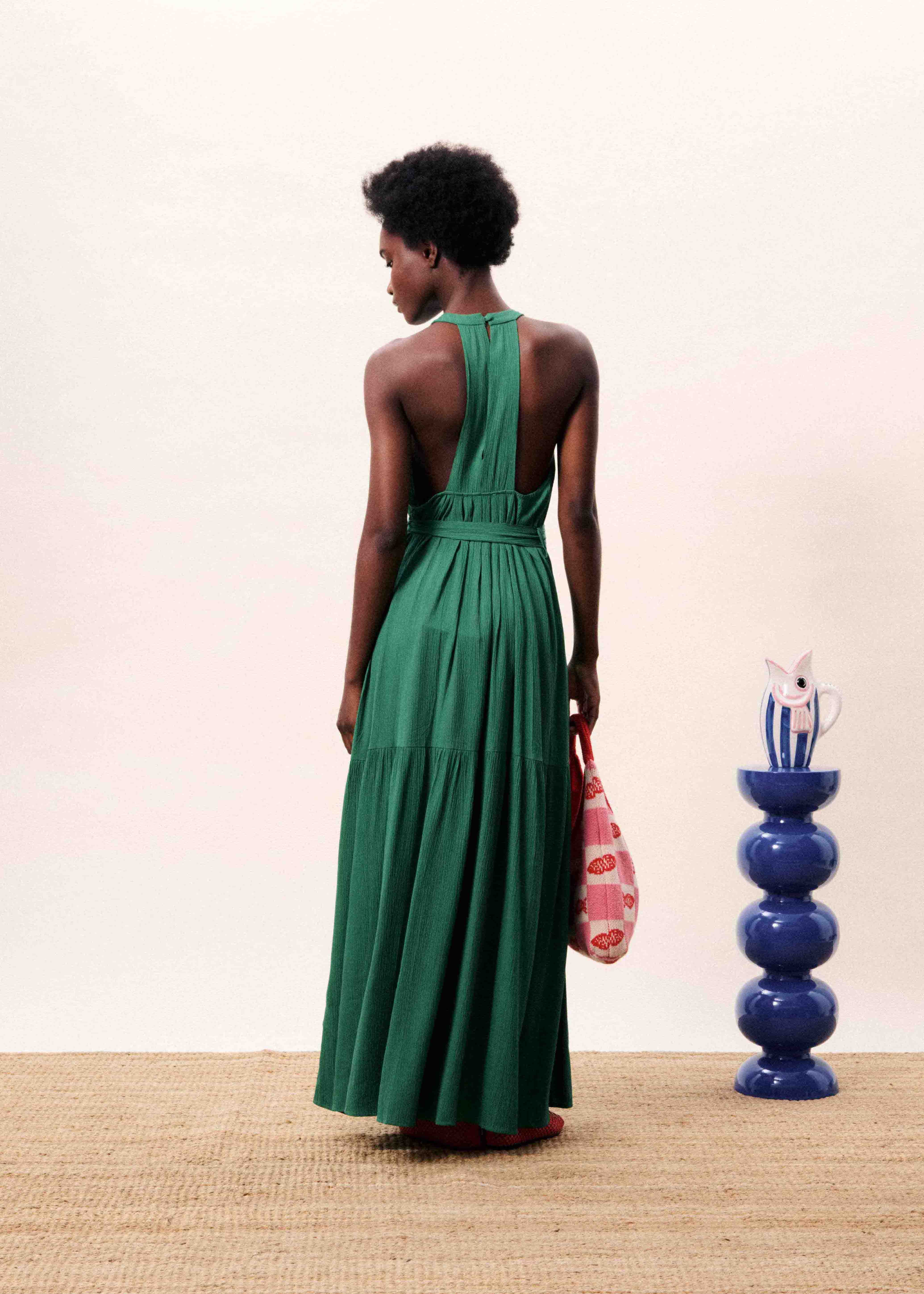 Robe BOIPEBA Vert - Image 3