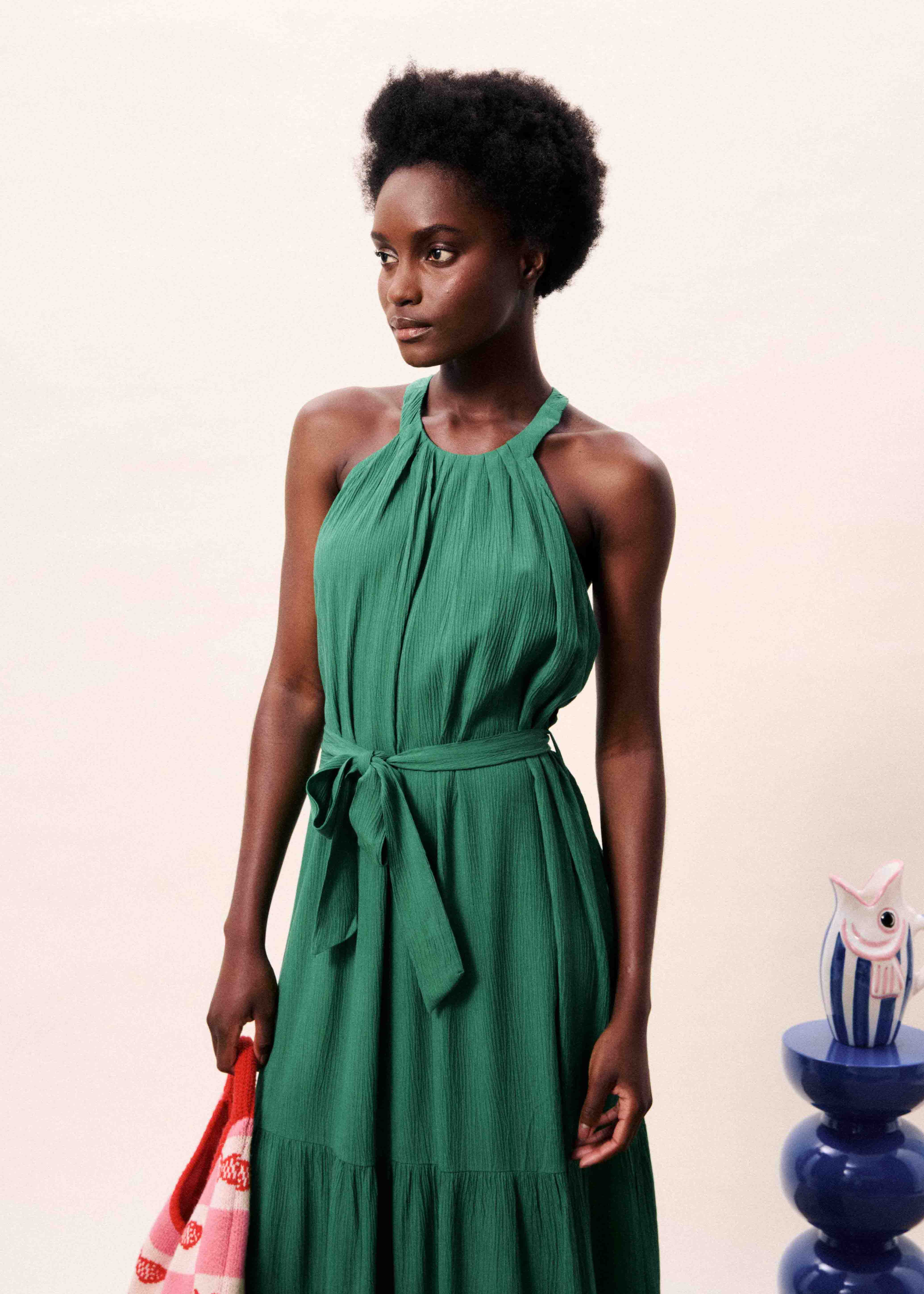 Robe BOIPEBA Vert - Image 4