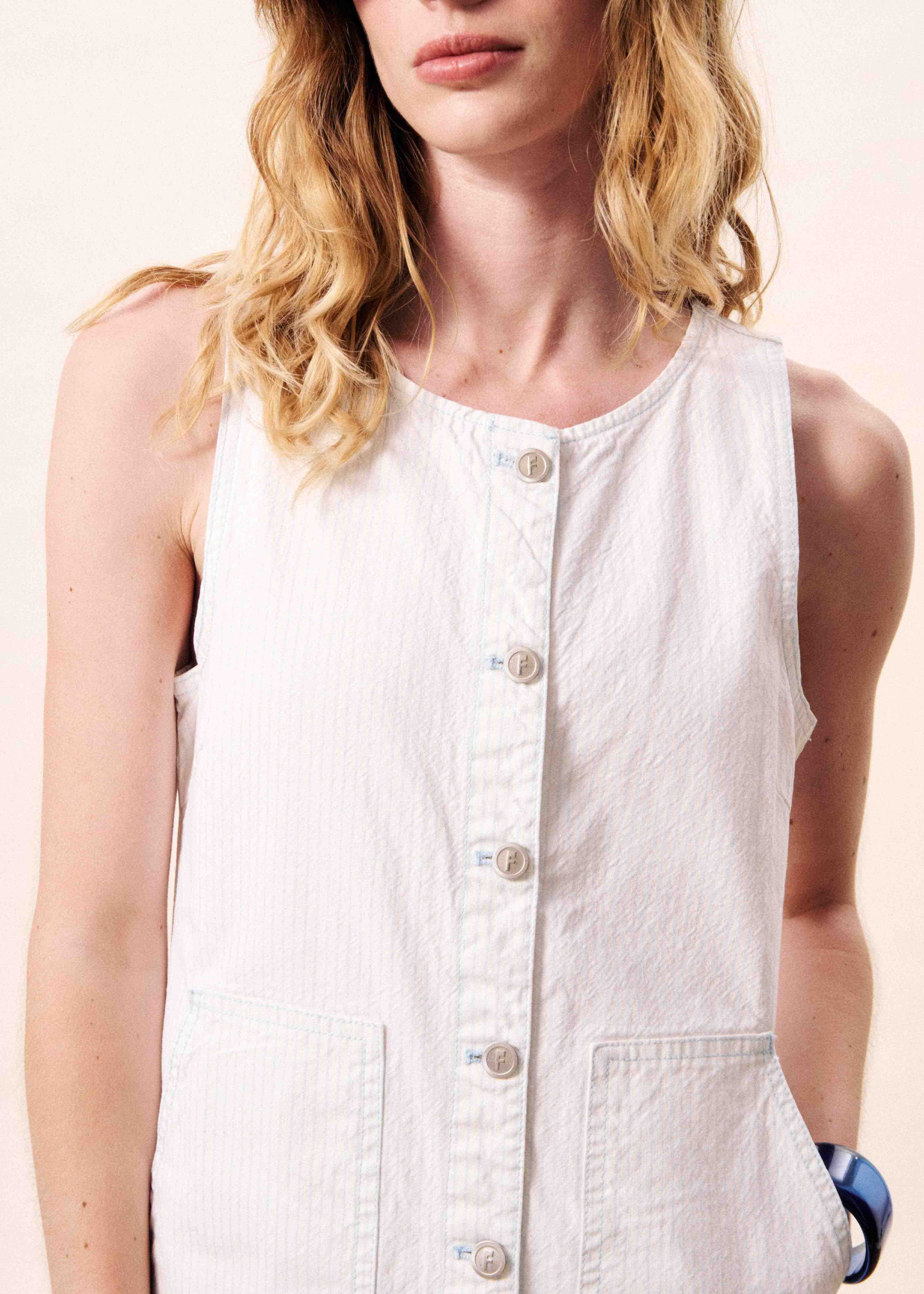 Robe CALYPSO Creme - Image 4