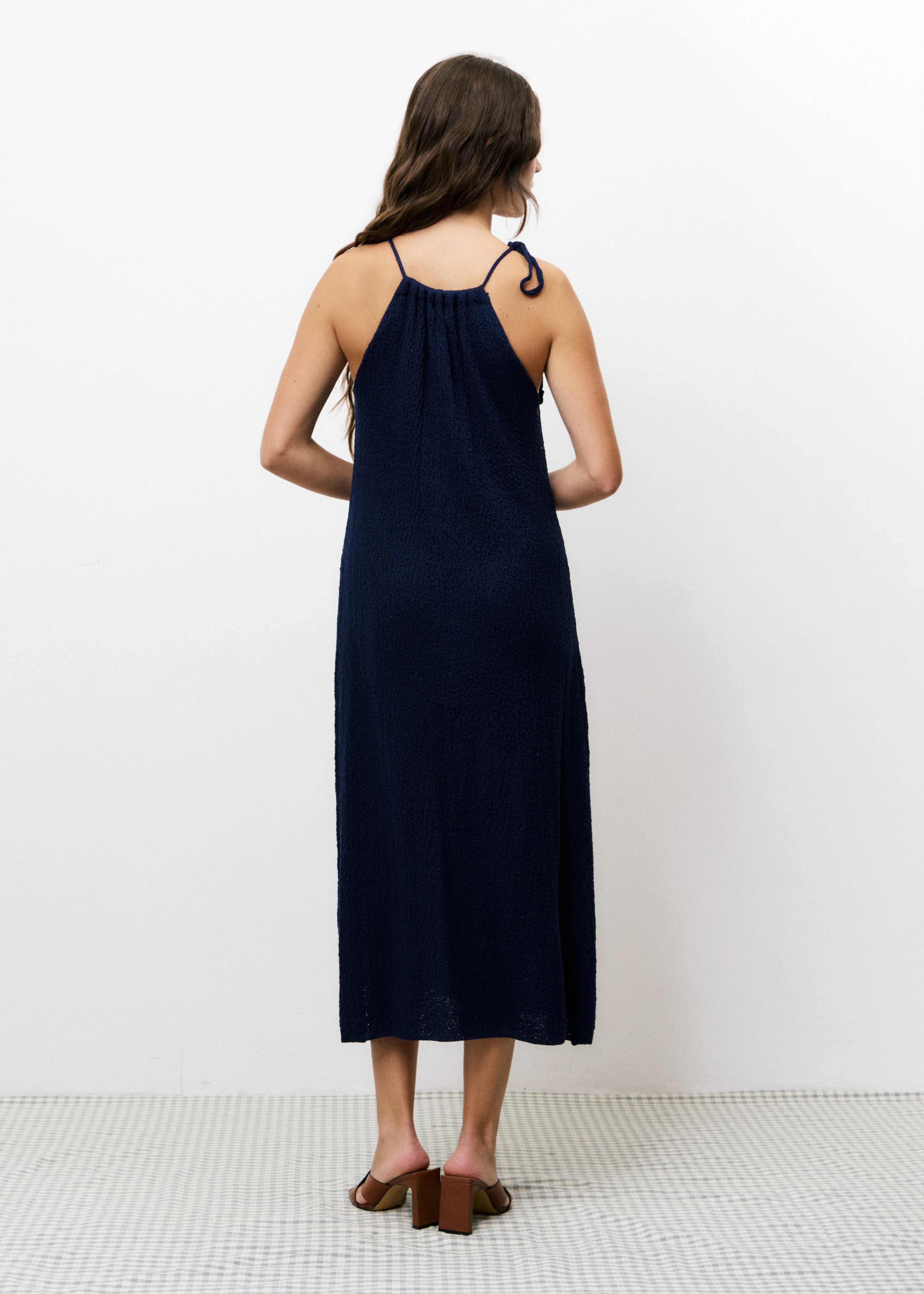 Robe COLLETIA Bleu marine - Image 3