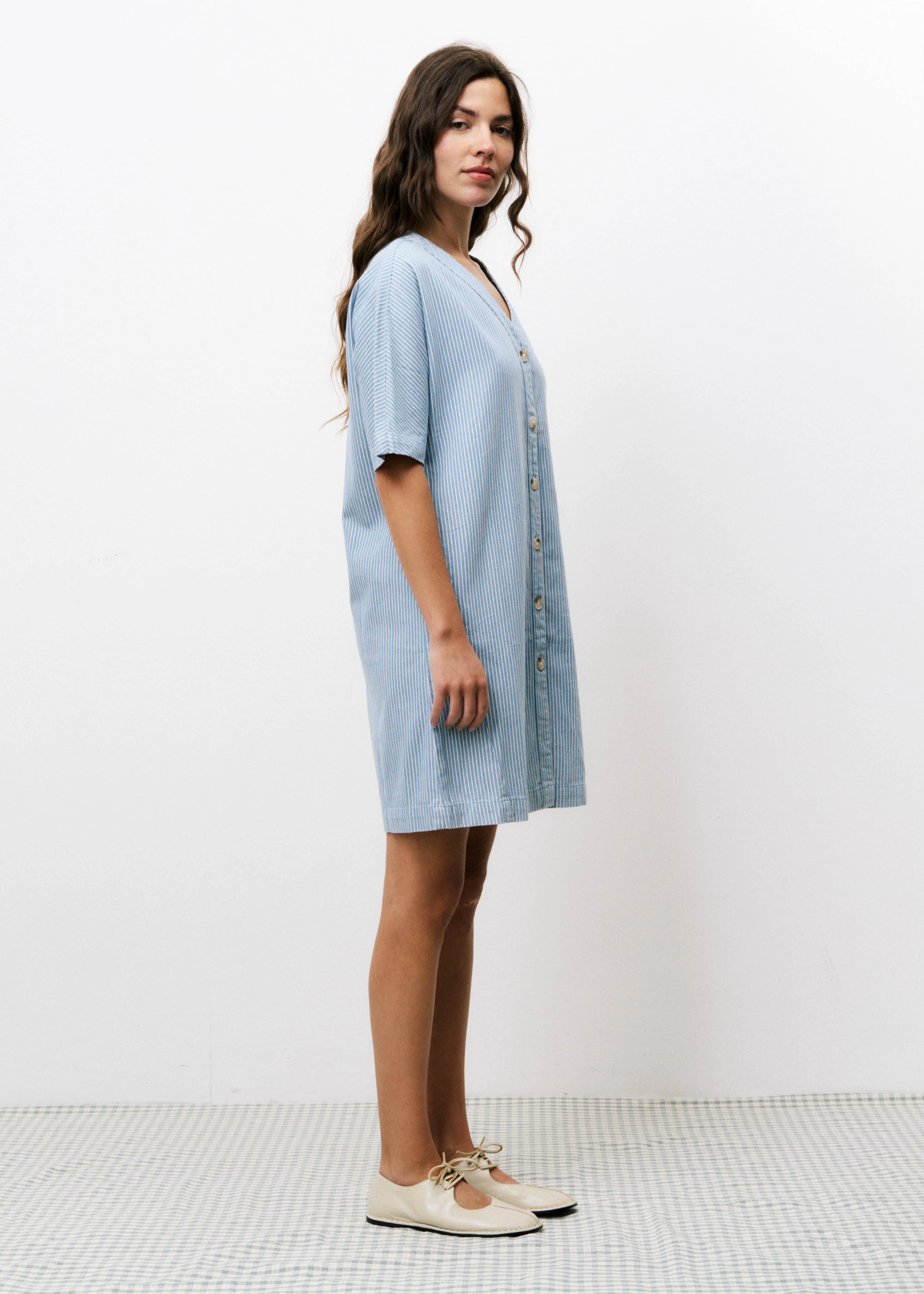 Robe EIYA Bleu clair - Image 2