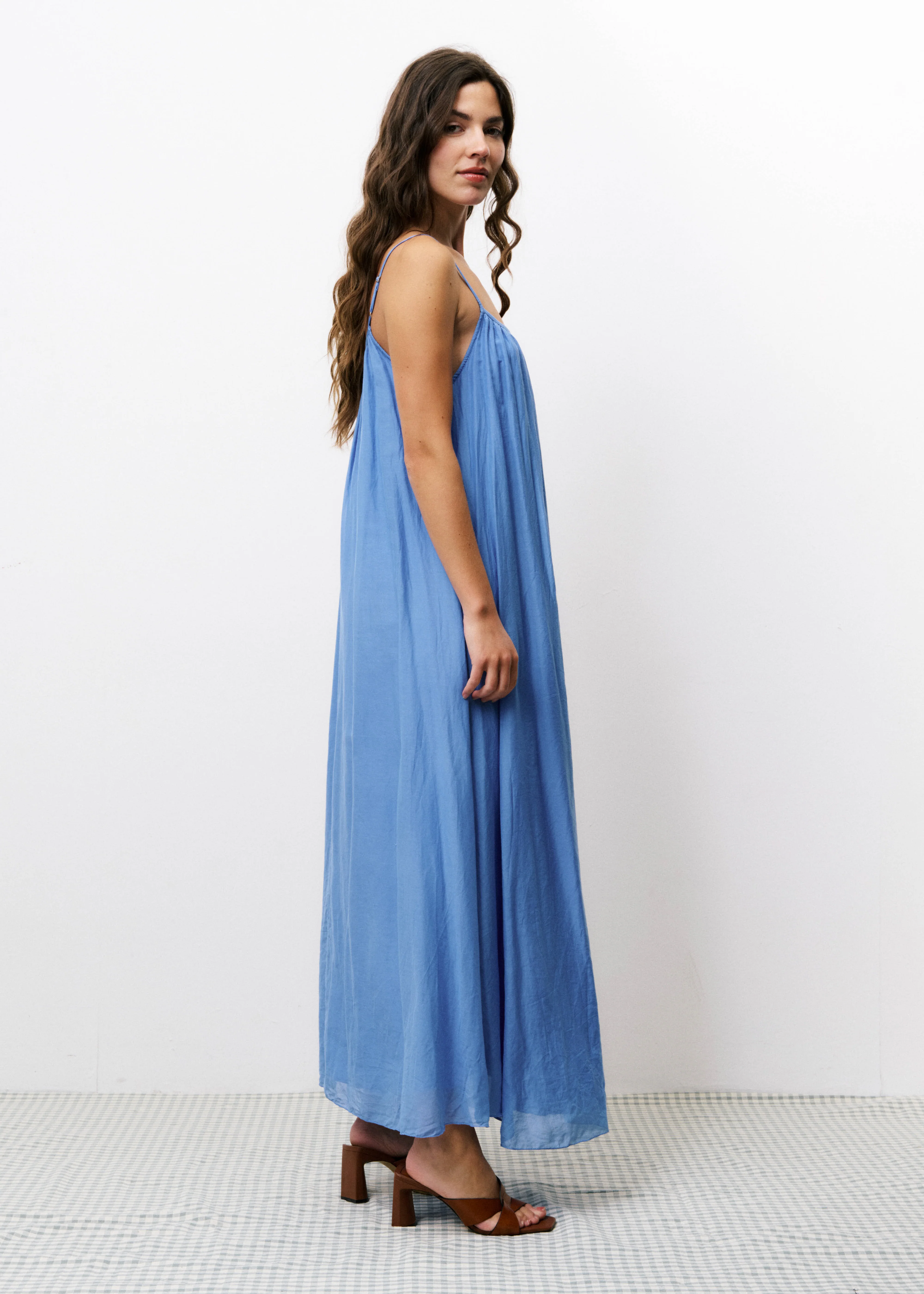 Robe ELDINE Bleu lavande - Image 2