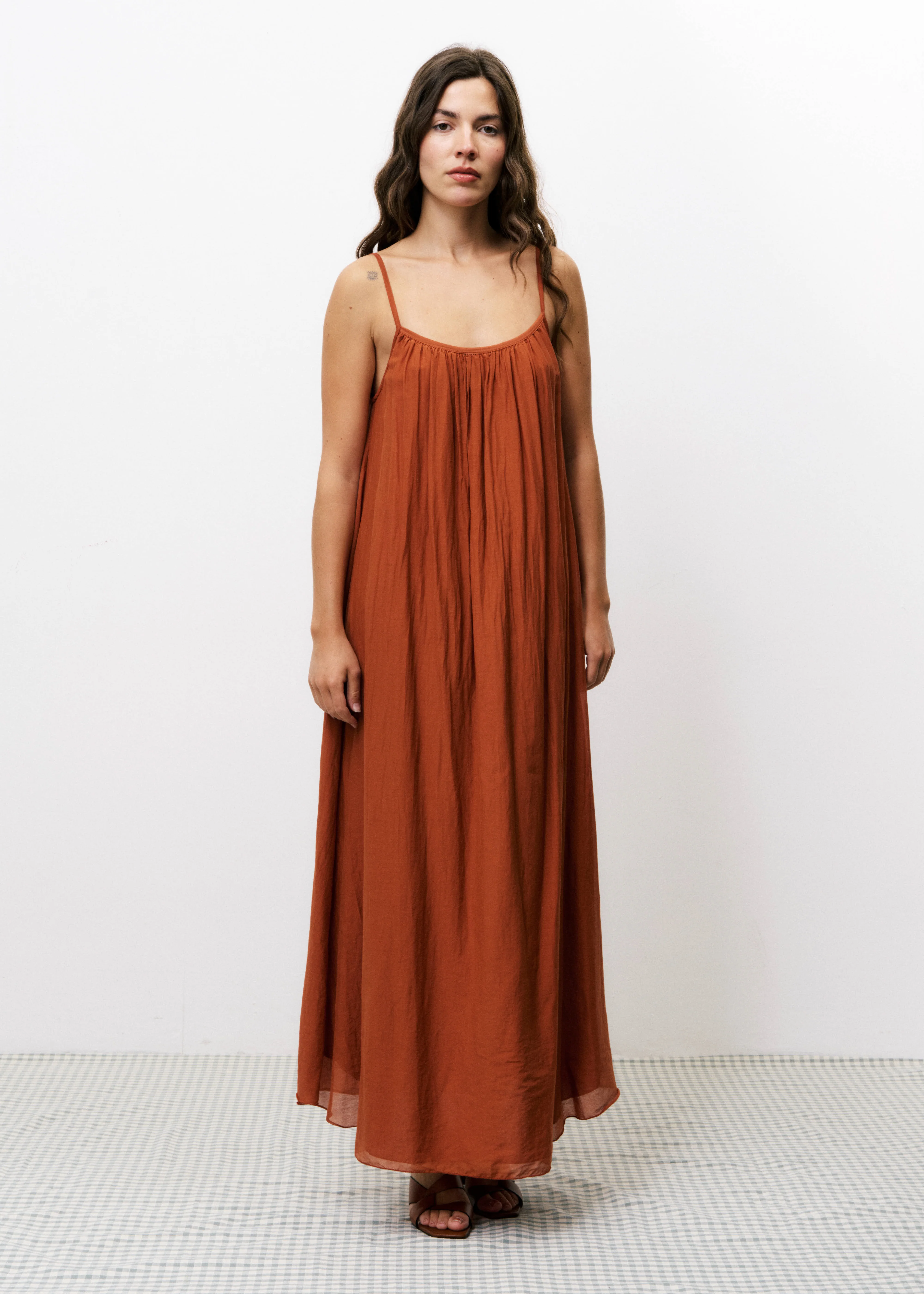 Robe ELDINE Brique