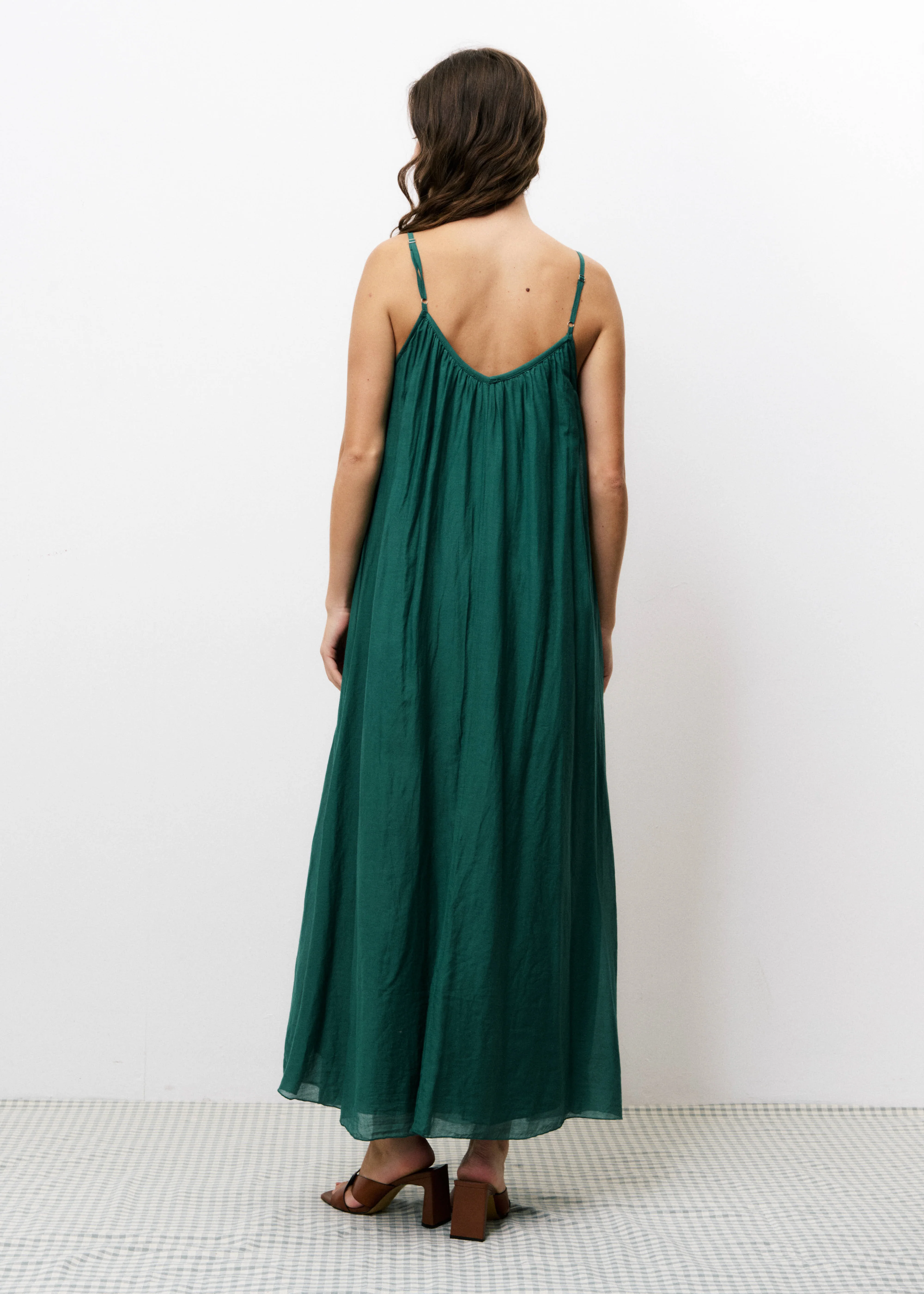 Robe ELDINE Vert mousse - Image 3