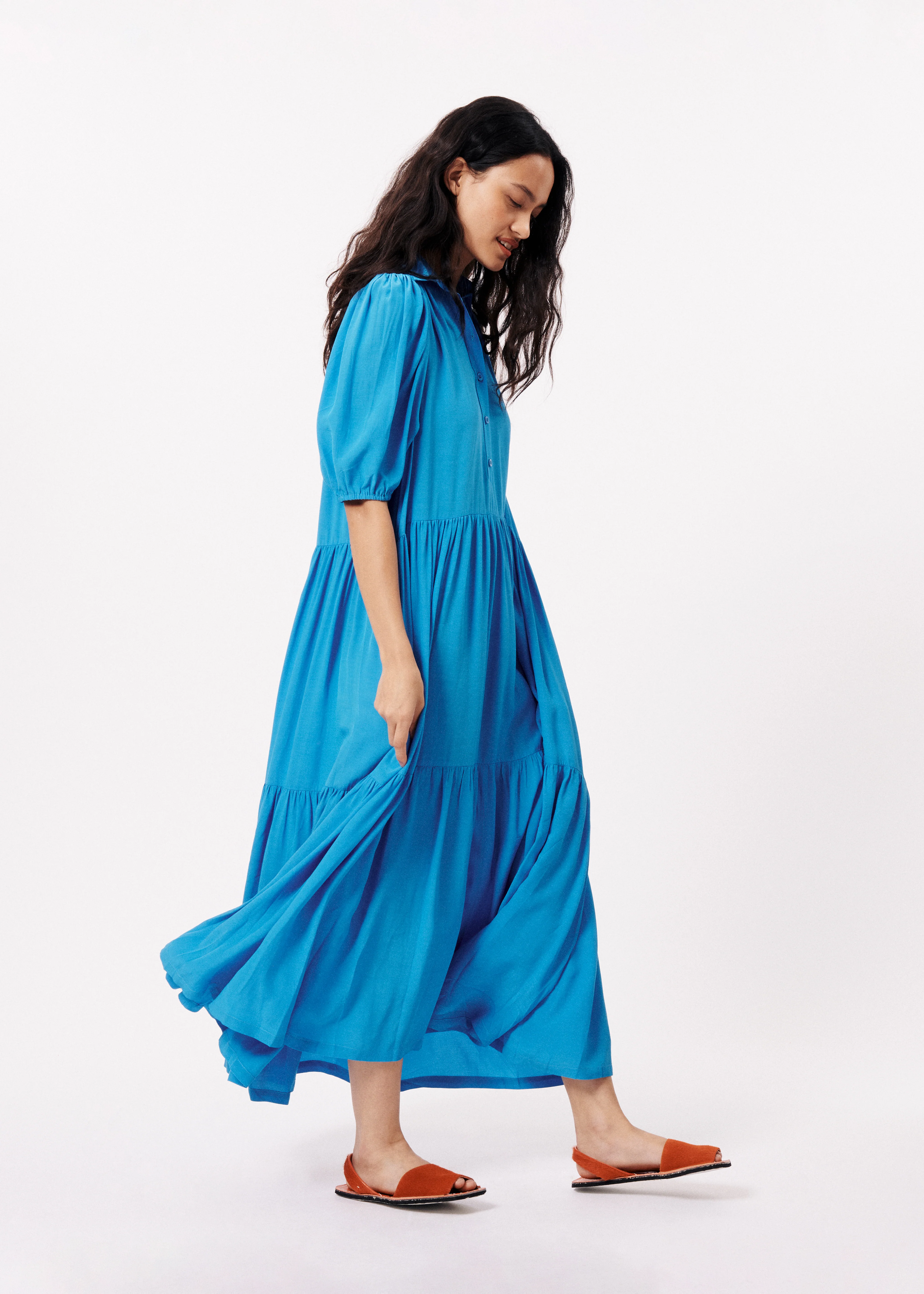 Robe ELIF Bleu electrique - Image 2