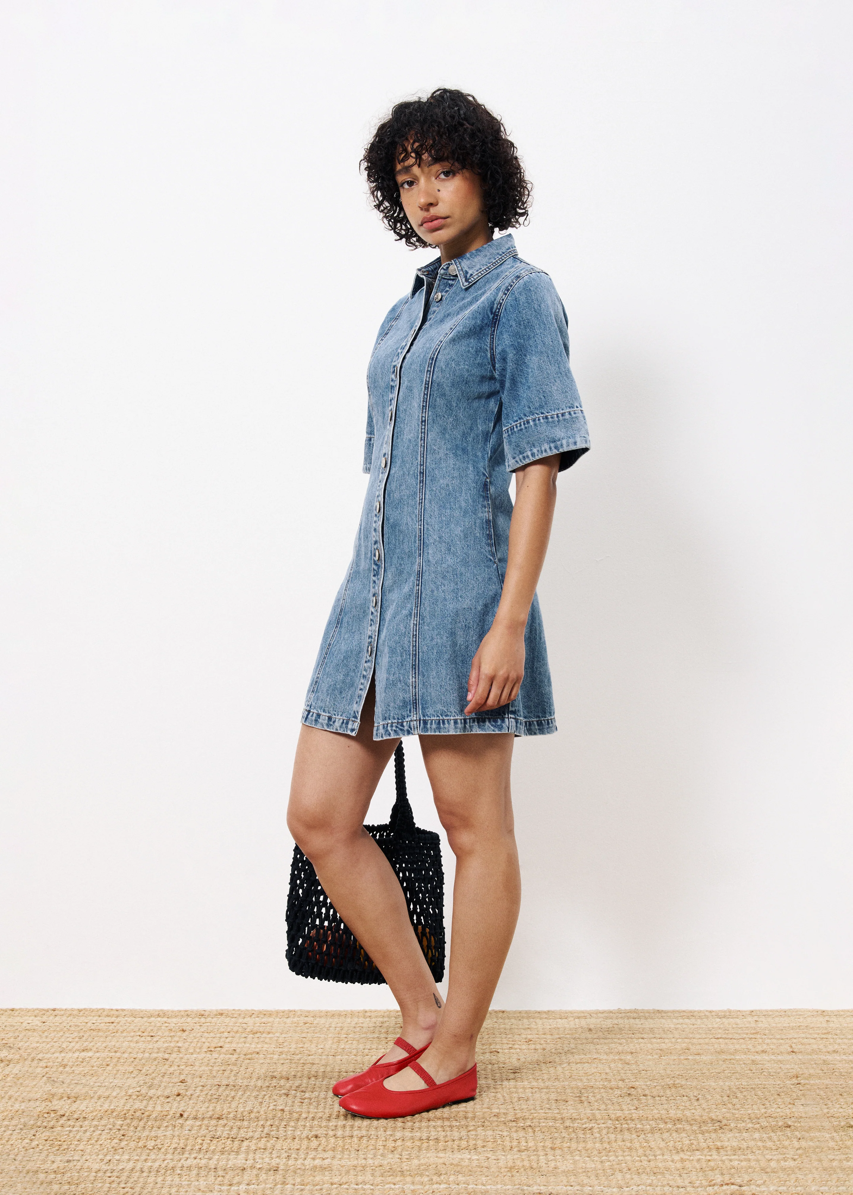 Robe ELLYNE Bleu jean - Image 2