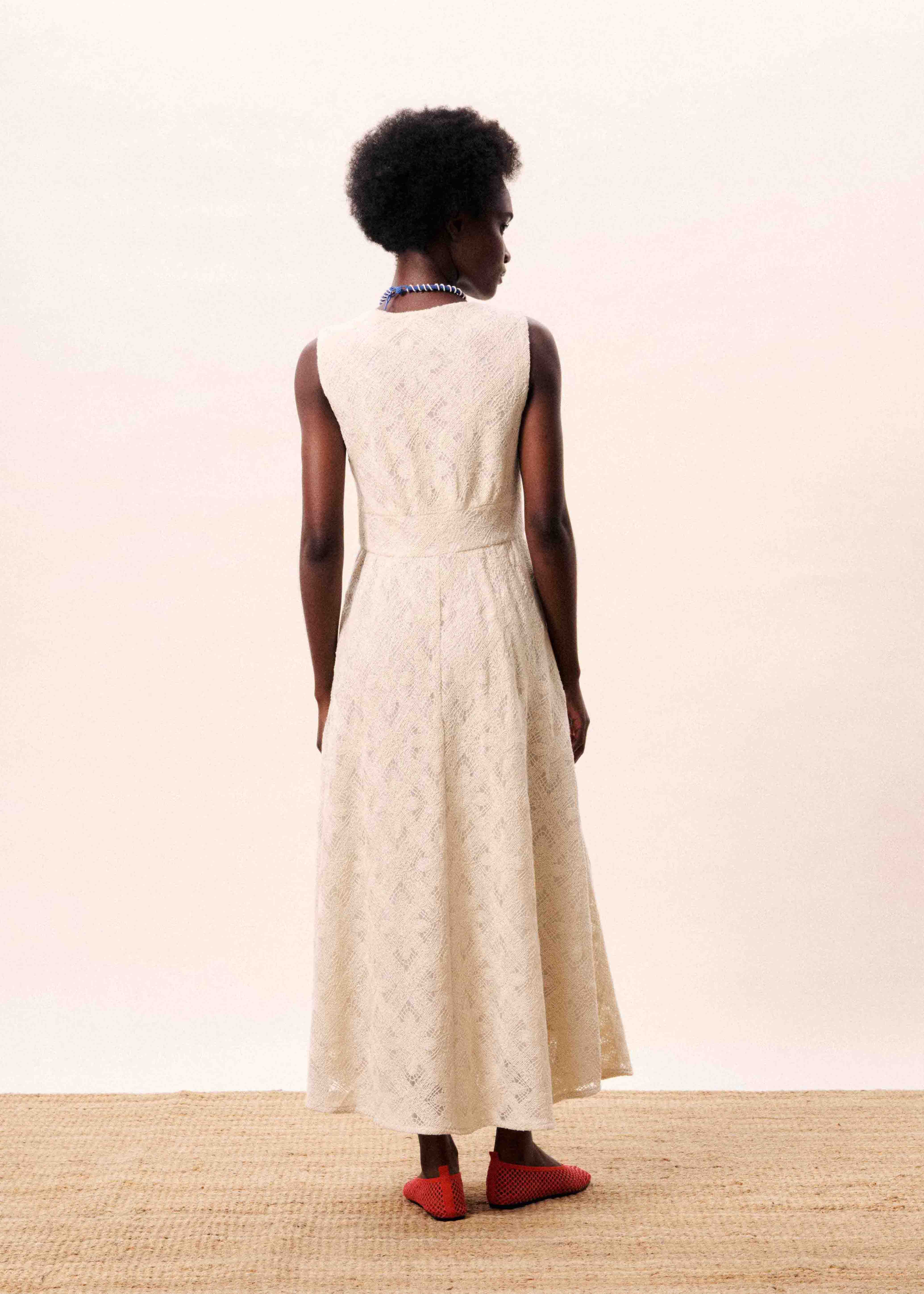 Robe FLORIPA Creme - Image 3