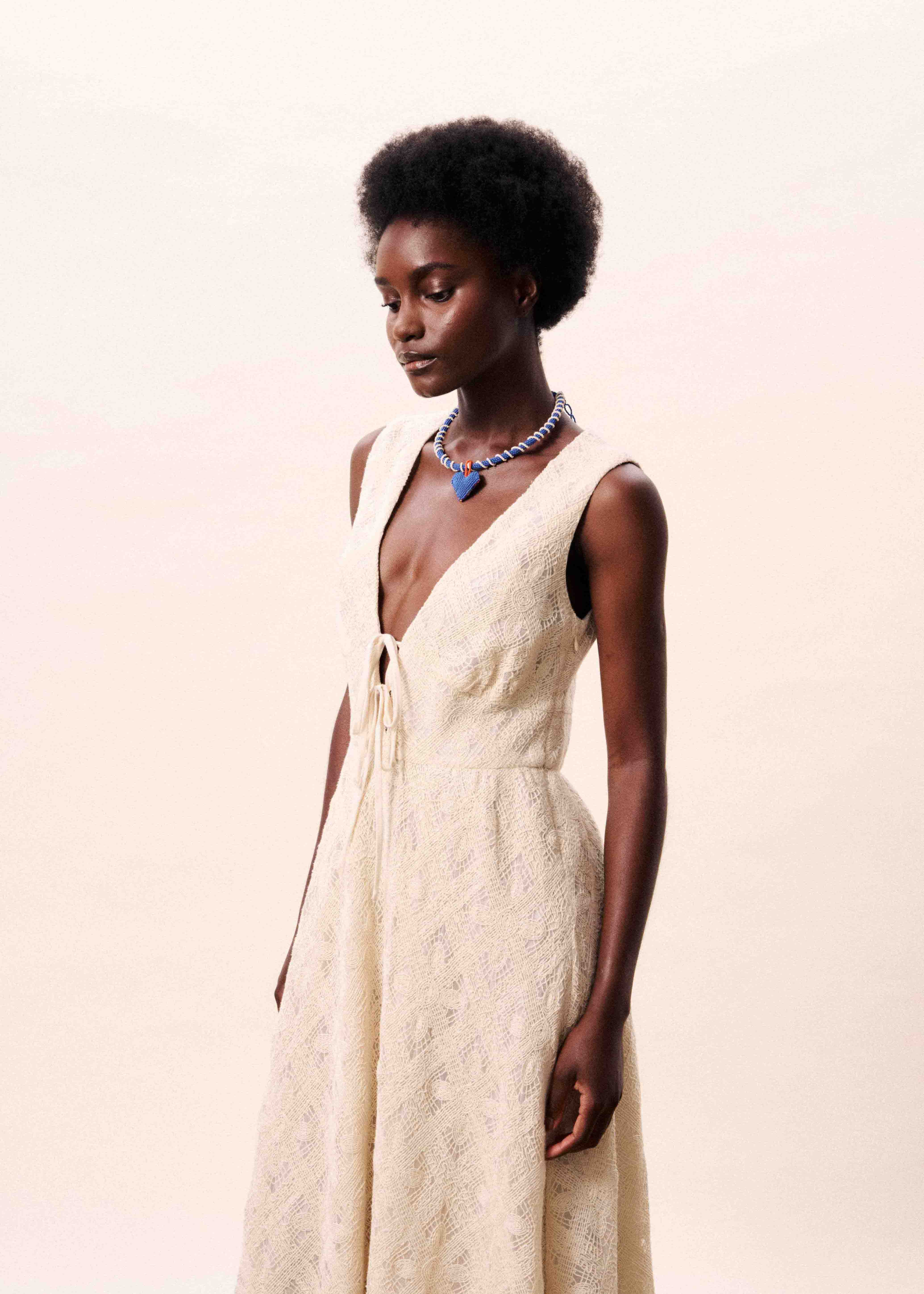 Robe FLORIPA Creme - Image 4