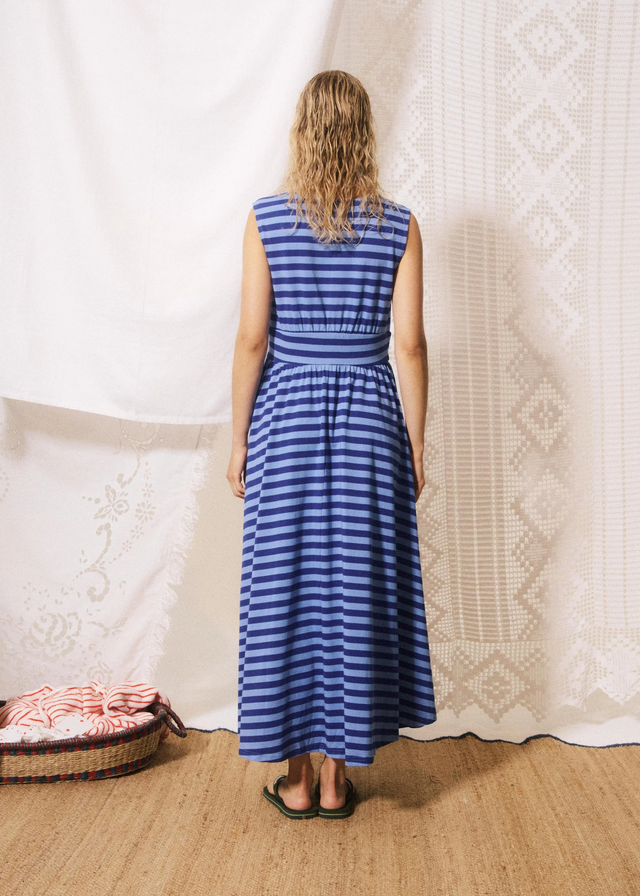 Robe GENNARO Bleu electrique - Image 3
