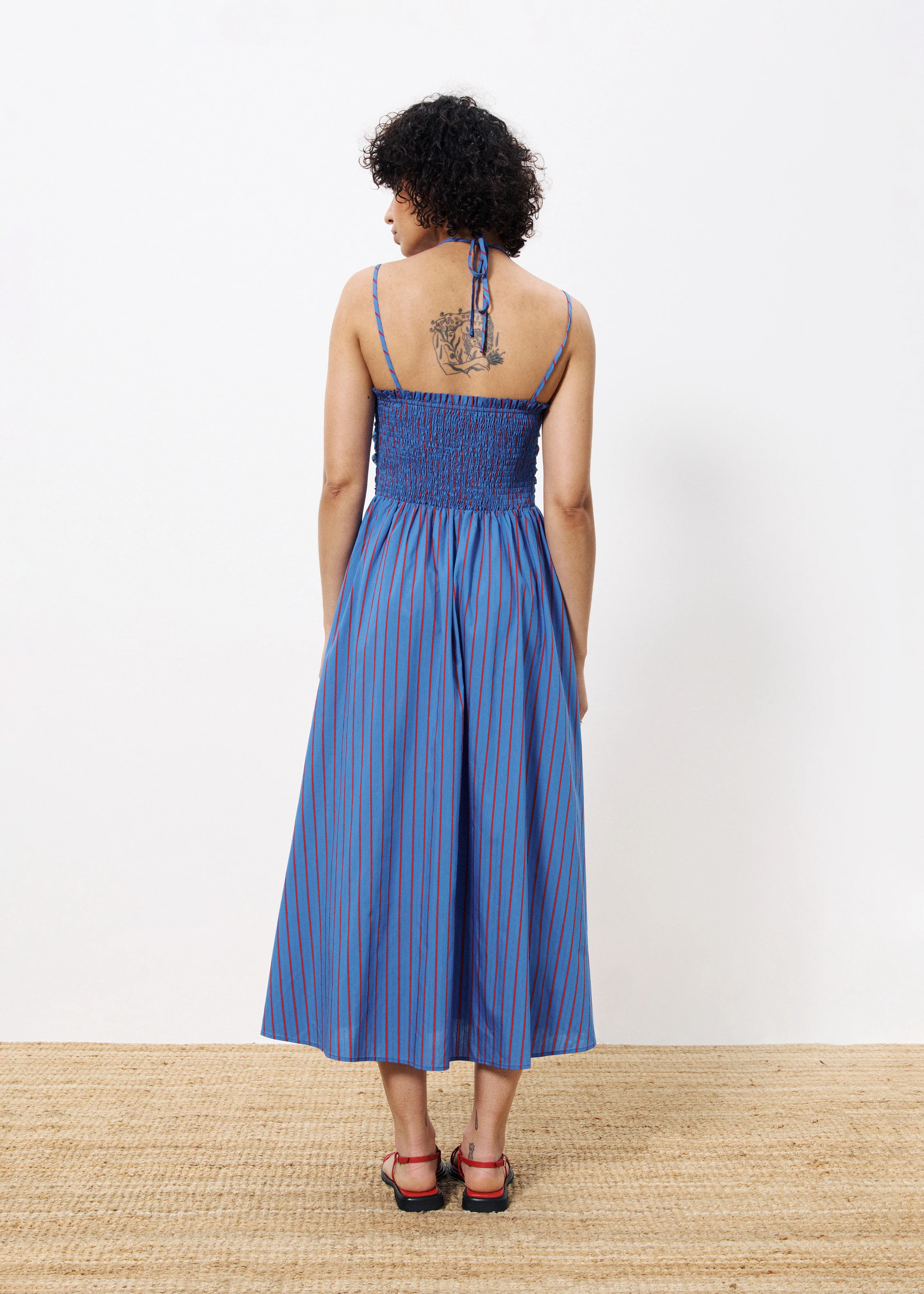 Robe LAEILA Bleu electrique - Image 3