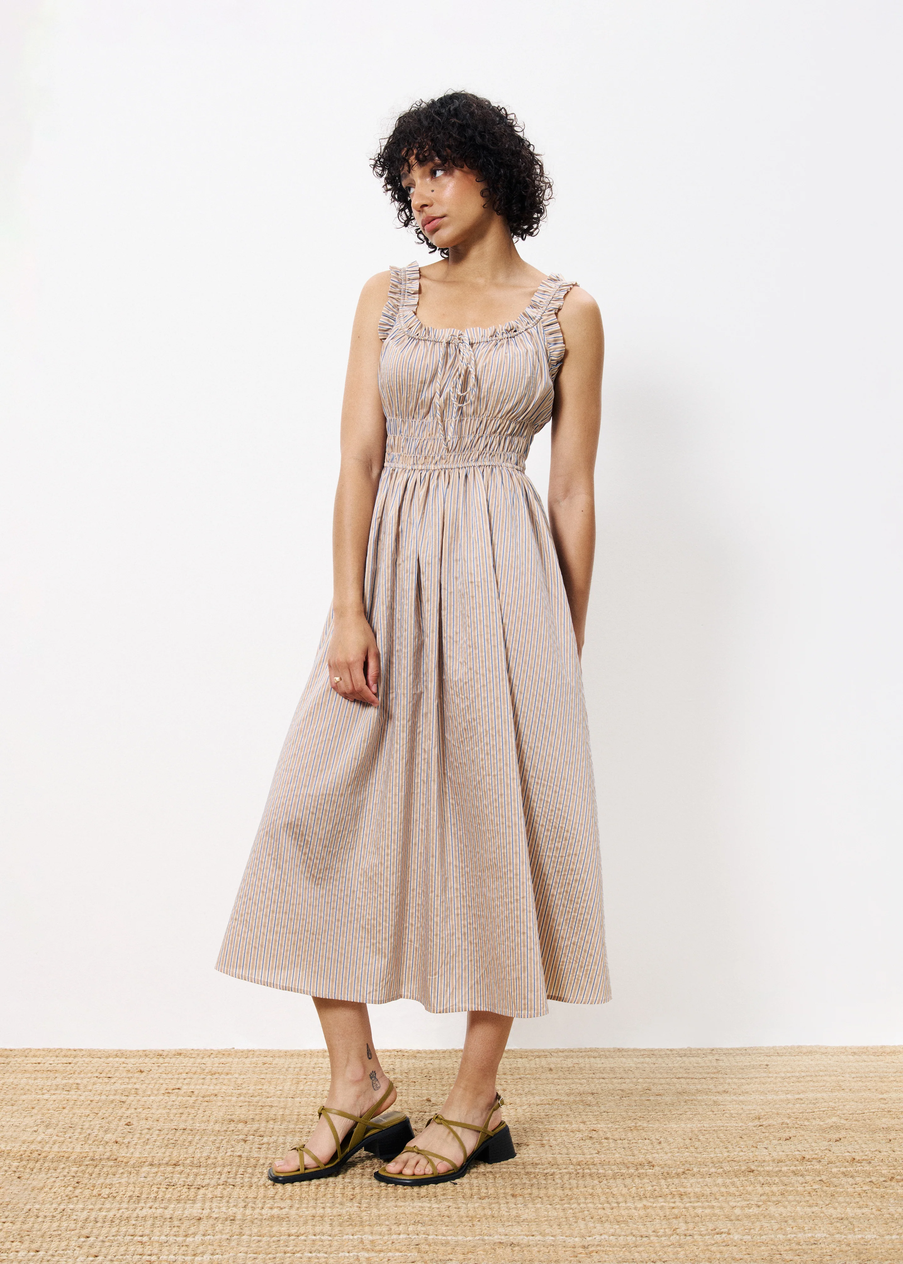 Robe LOUISANE Beige - Image 2