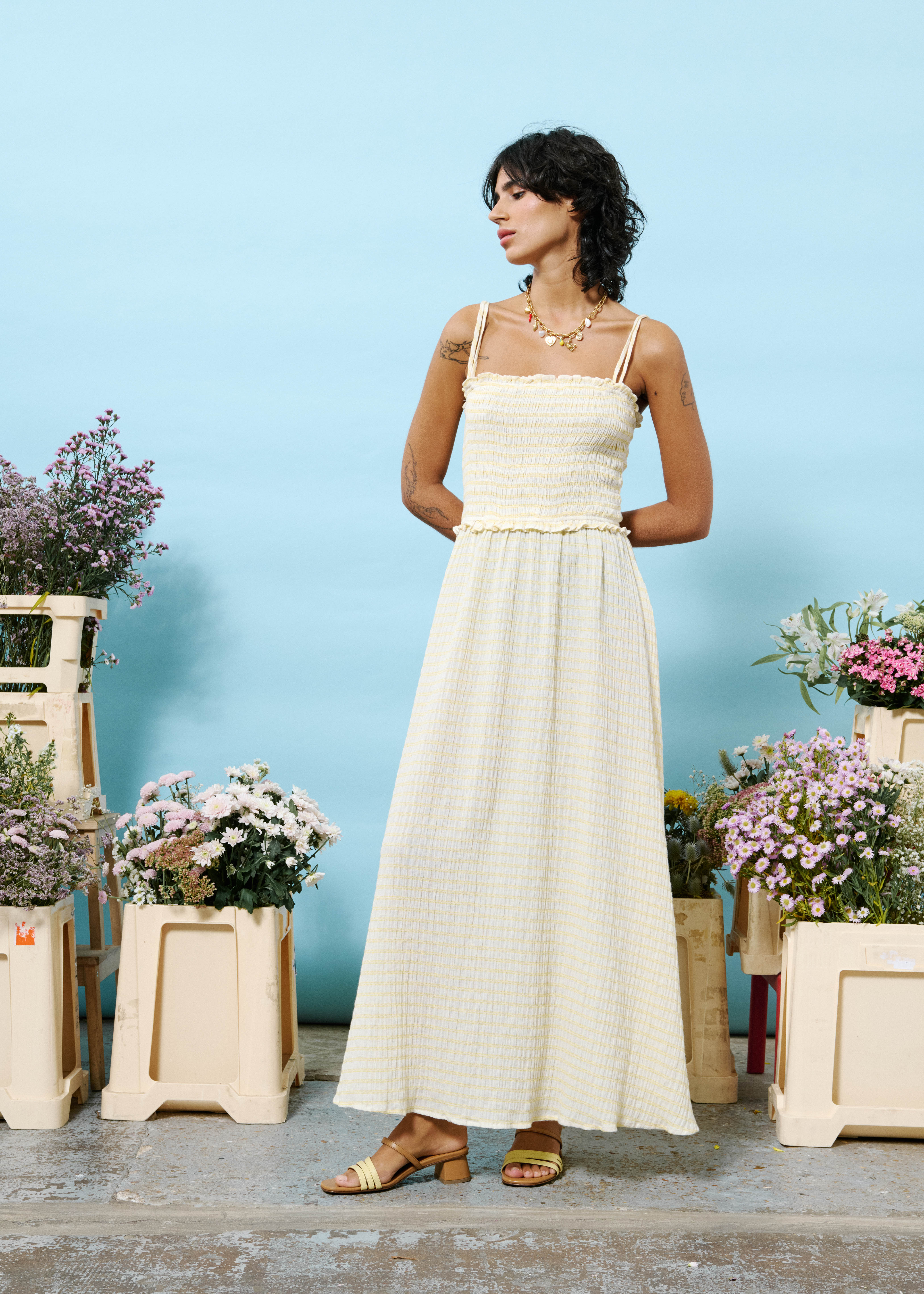 Robe MARIANNE Beurre