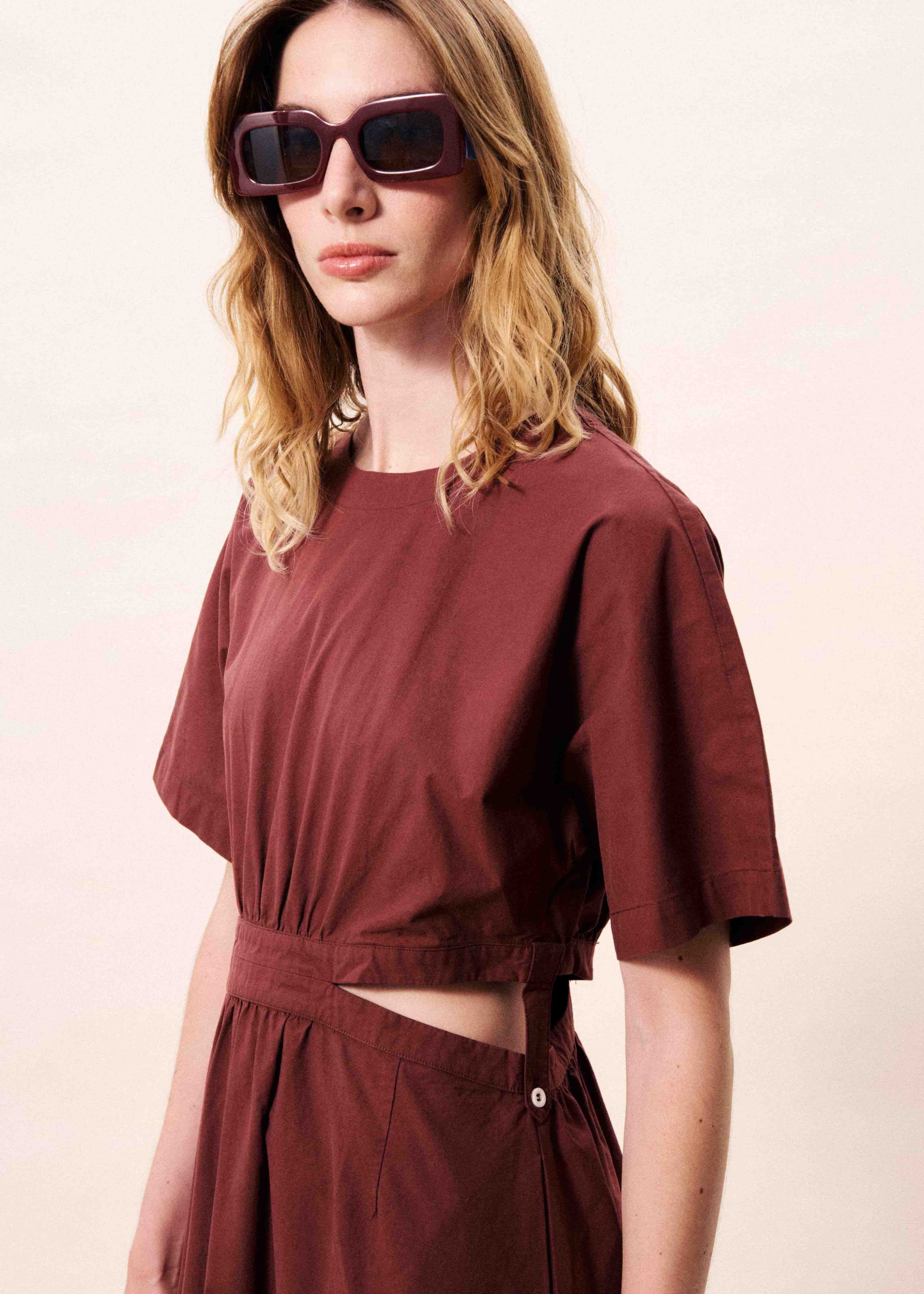 Robe MAVERA Bordeaux