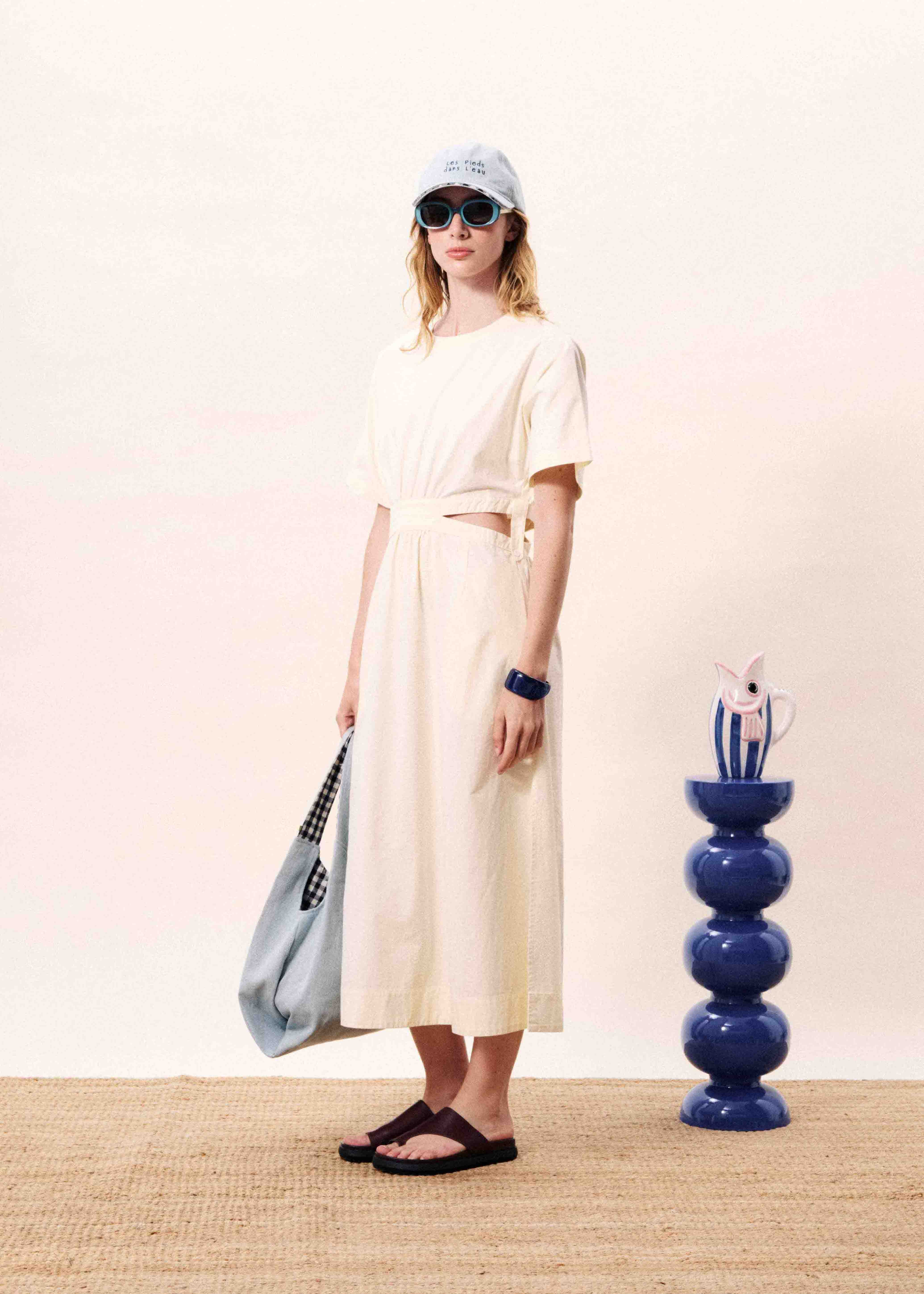 Robe MAVERA Creme - Image 4