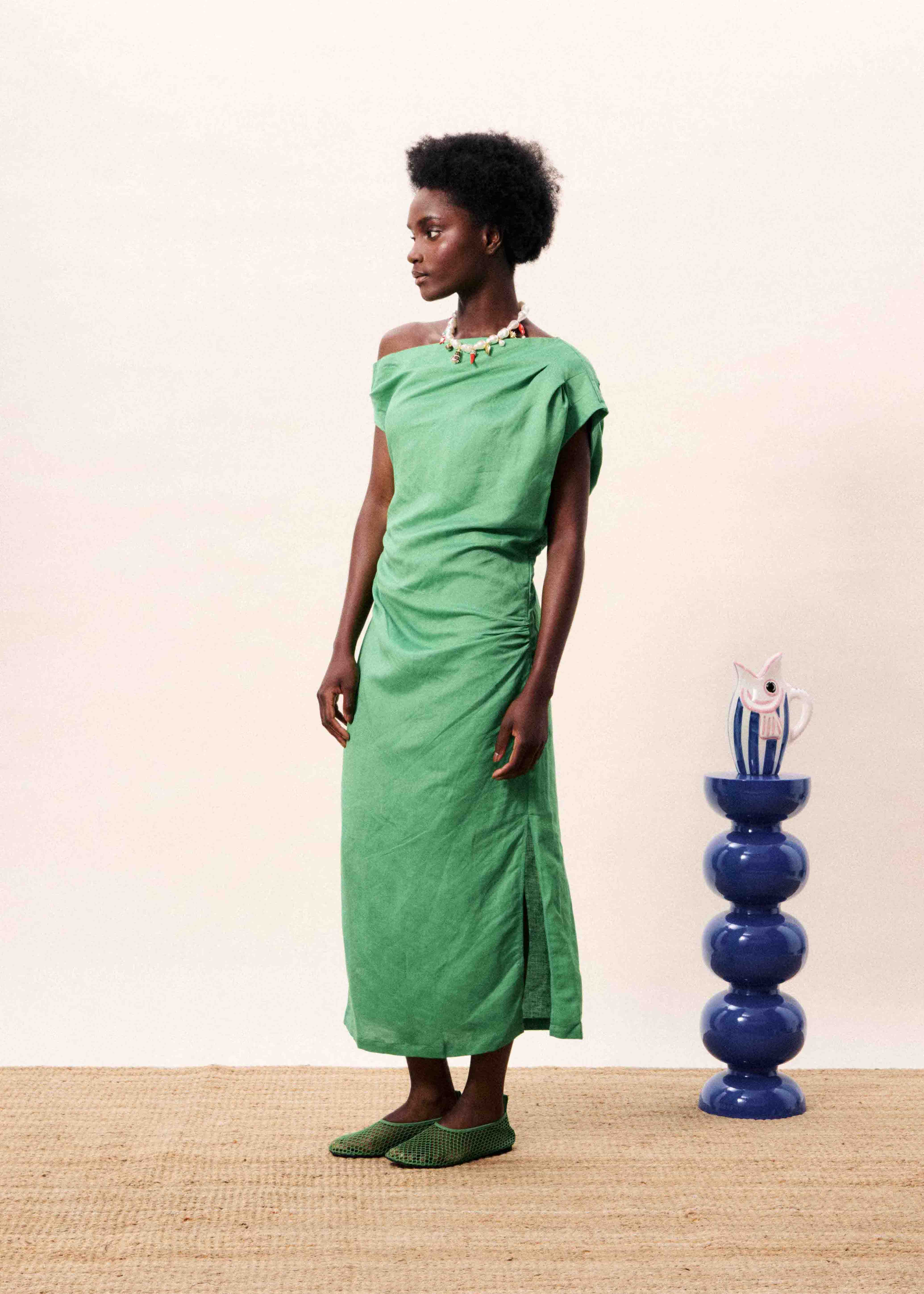Robe MORERE Vert - Image 2
