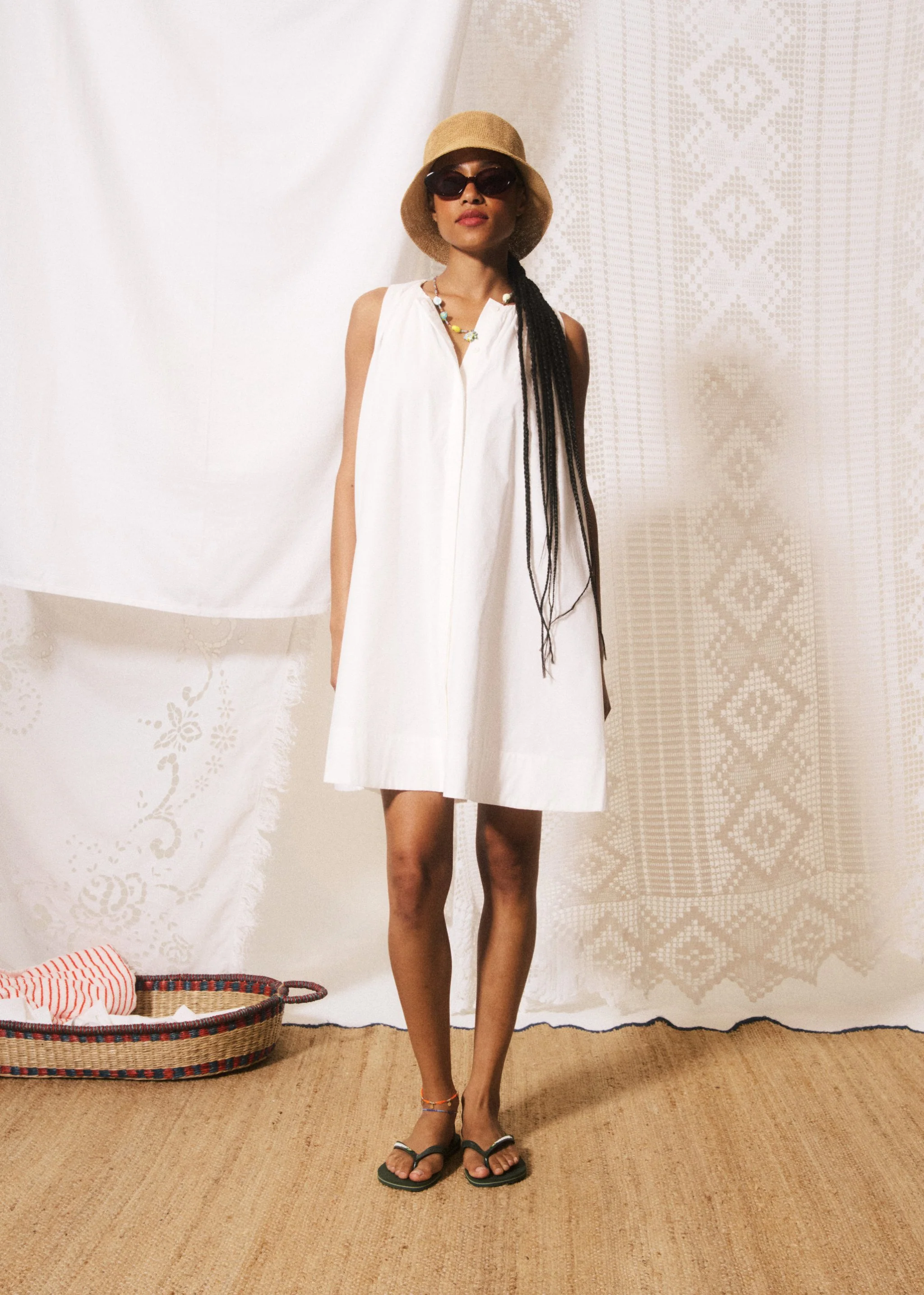 Robe NATALE Blanc